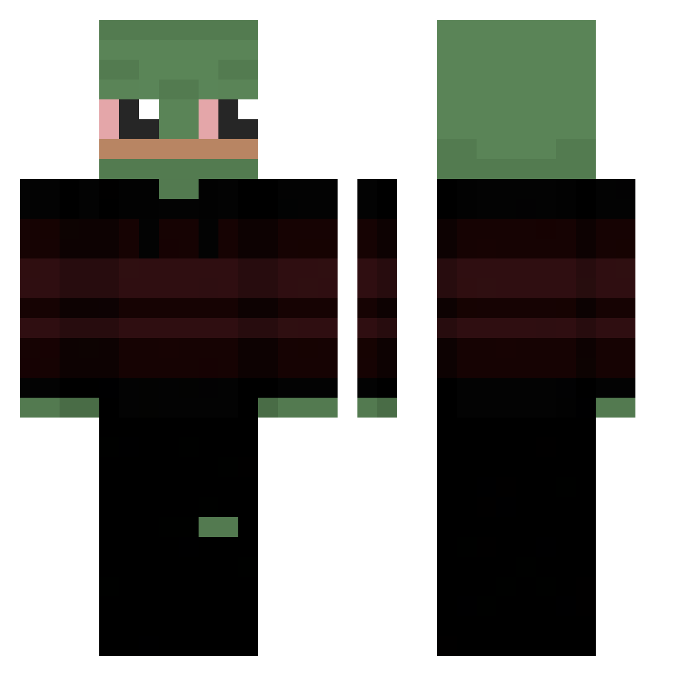 palacinka5846 Minecraft skin, front and back view