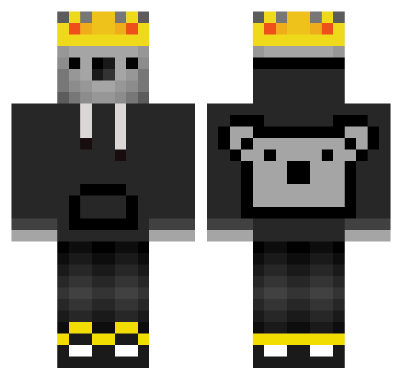 szczepano_o Minecraft skin, front and back view