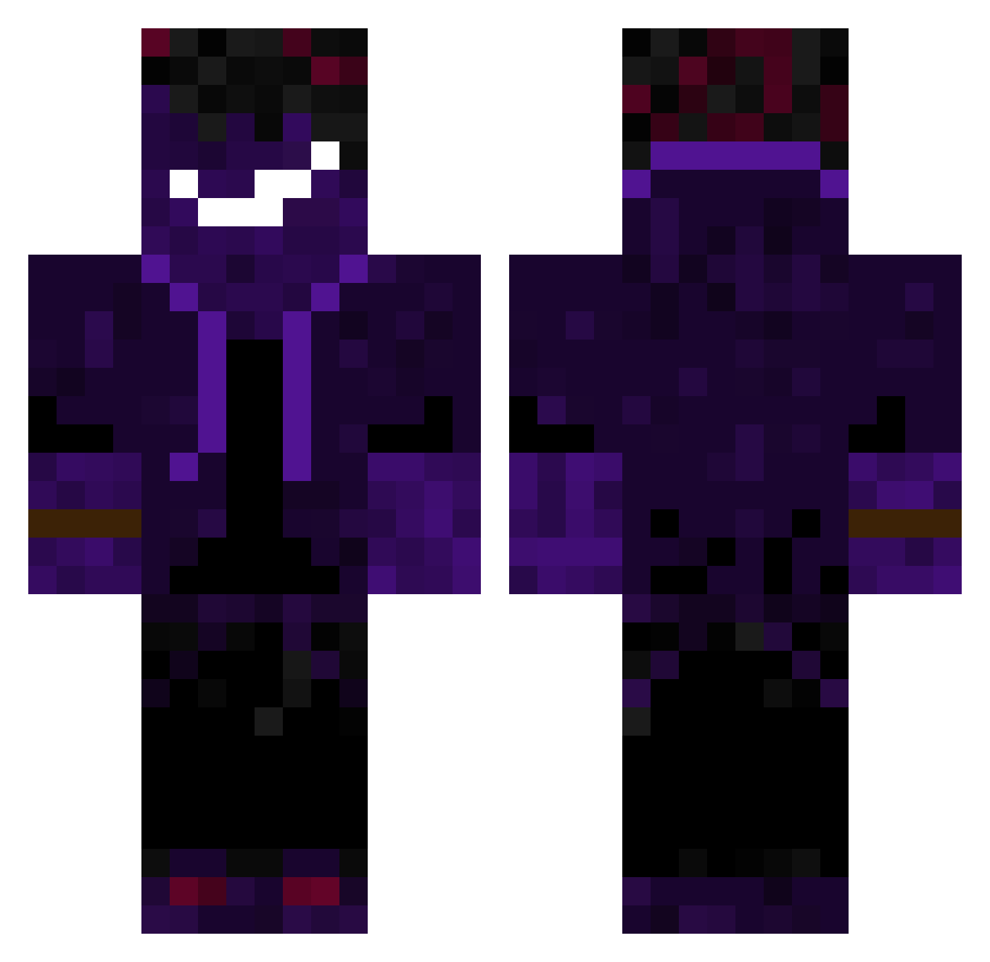 romnskeyyXD_ Minecraft skin, front and back view
