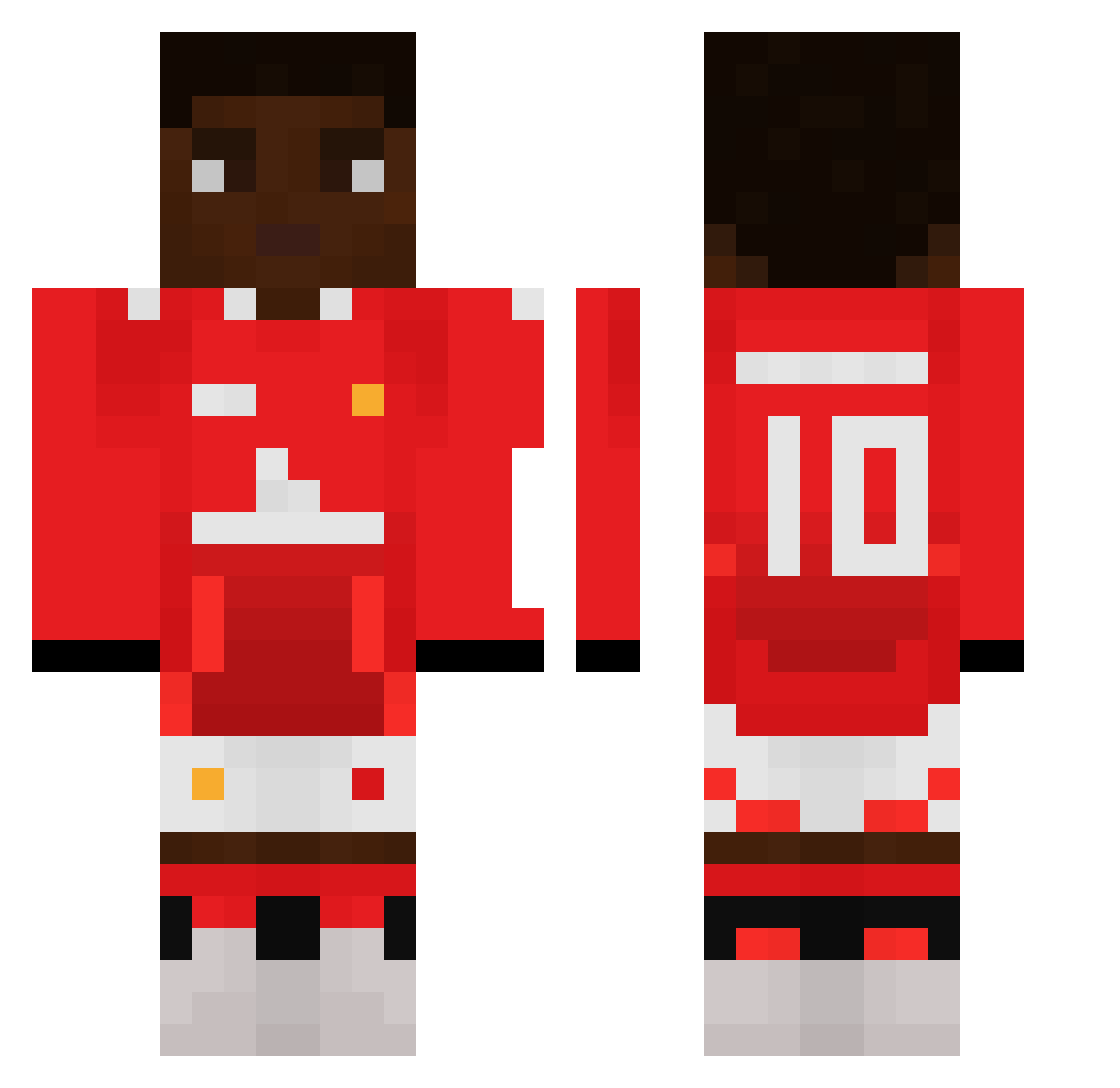 mati5835 Minecraft skin, front and back view