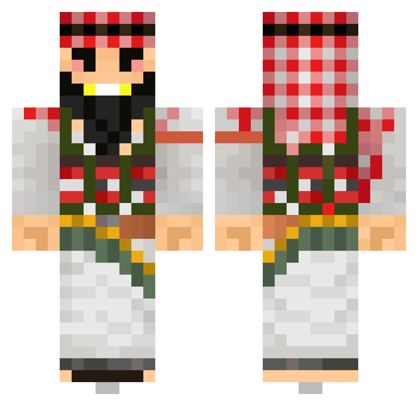 KilL_Aura3498 Minecraft skin, front and back view