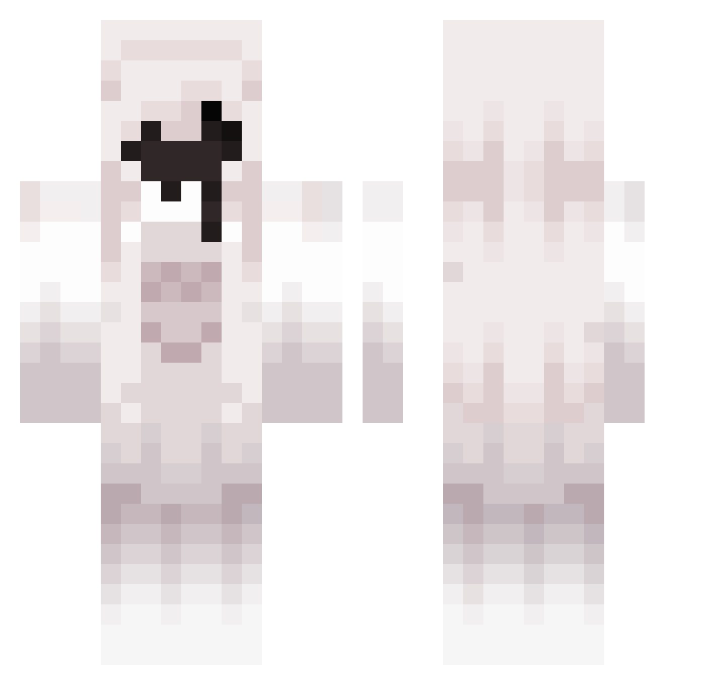 z1pa_ Minecraft skin, front and back view