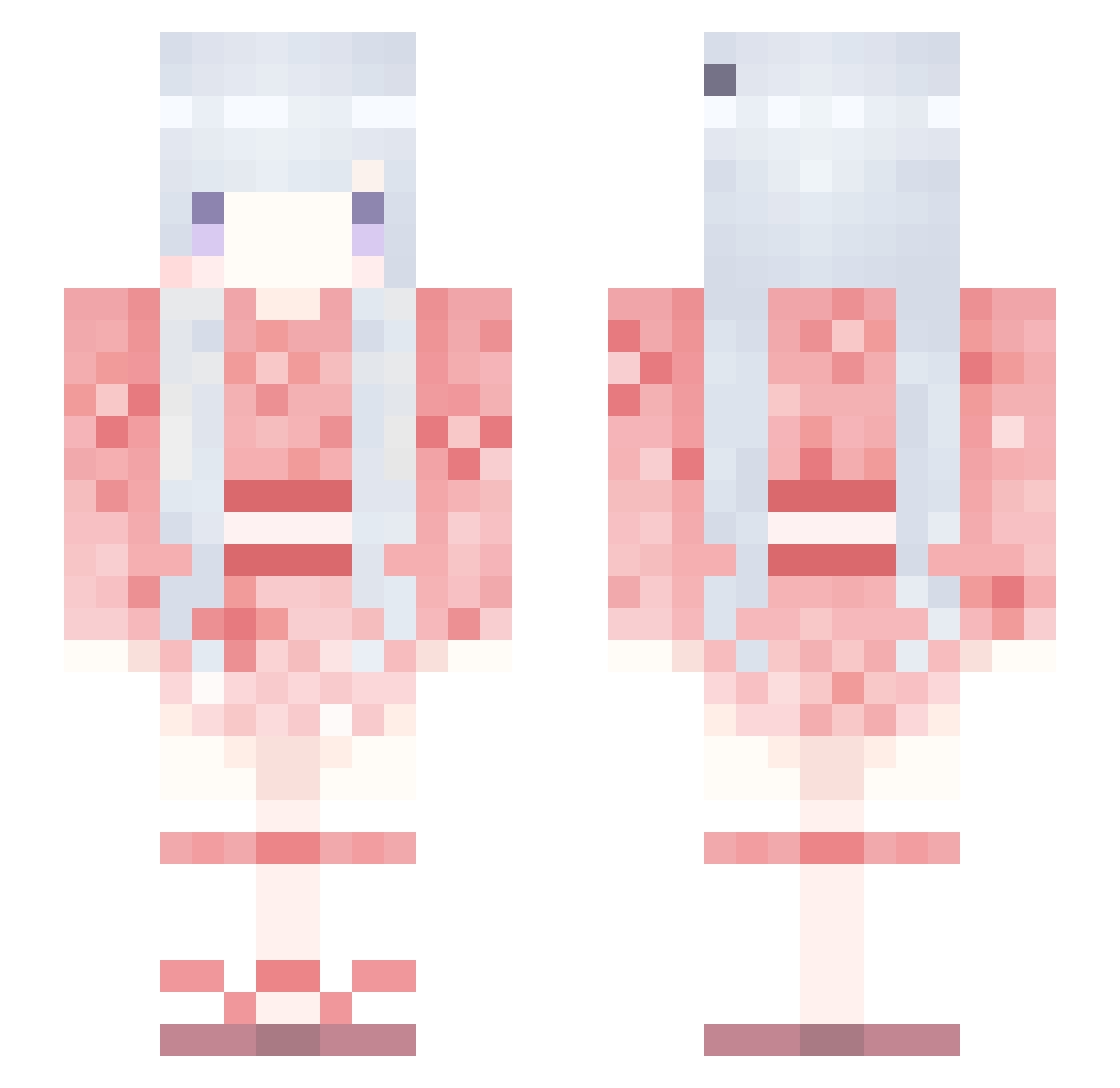 Eddy1218_TW Minecraft skin, front and back view