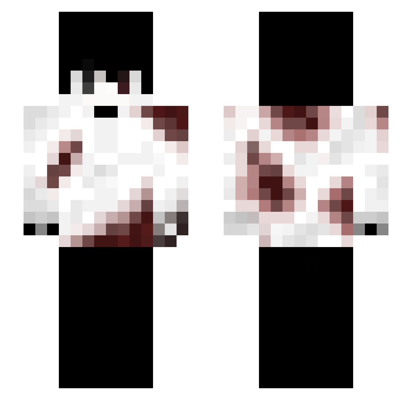 Owhgi_dark Minecraft skin, front and back view