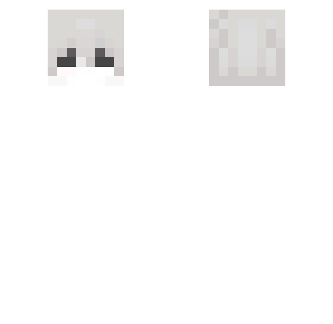 SanktuZwinger Minecraft skin, front and back view