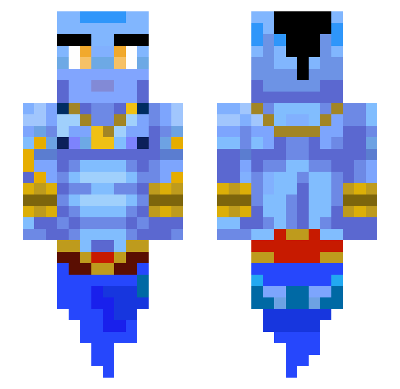 ZANT0Z - genie Minecraft skin