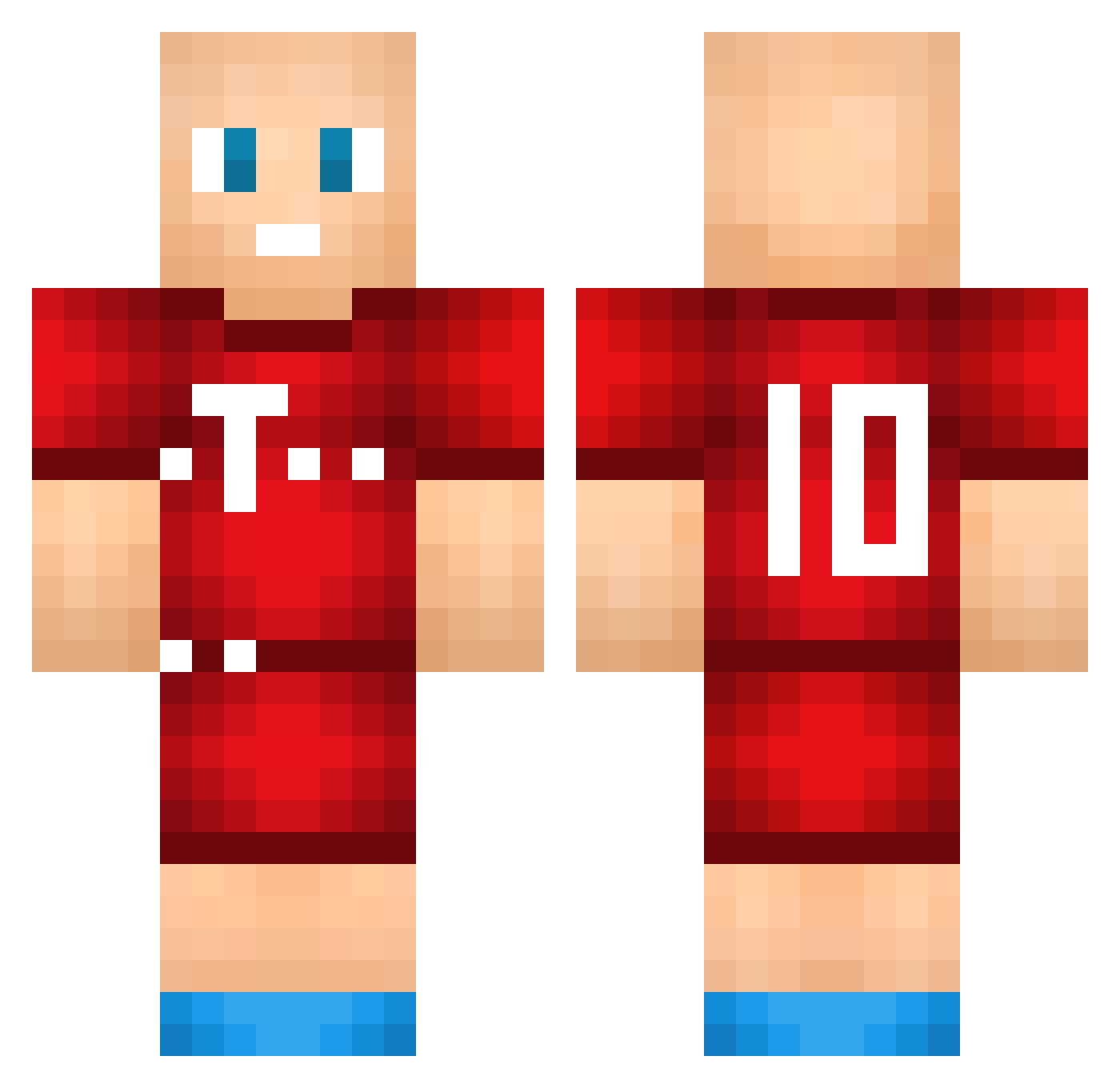 boris_akuma Minecraft skin, front and back view
