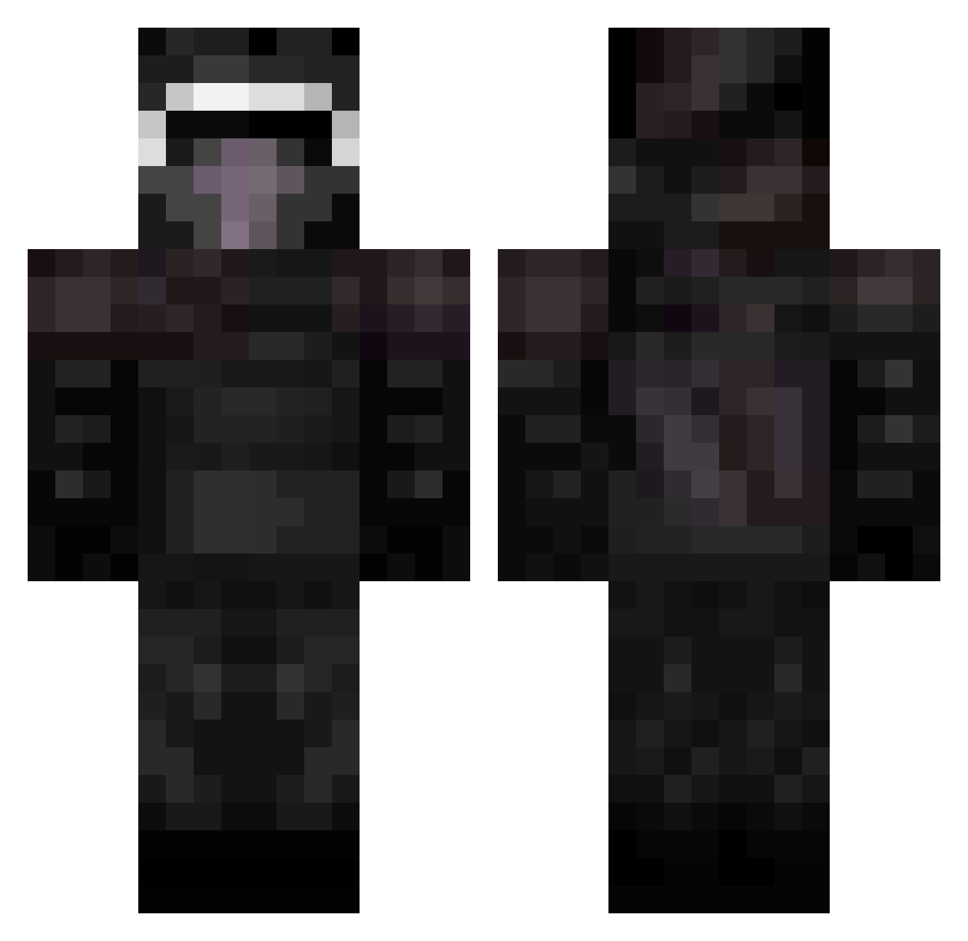 urna_eletronica Minecraft skin, front and back view