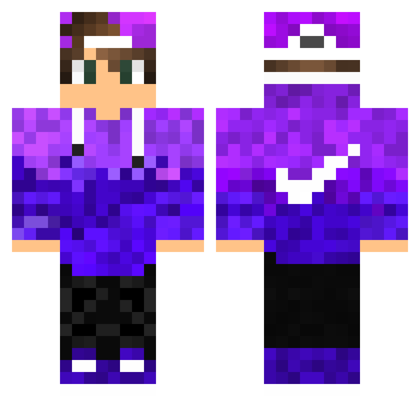 yagiz_pvp31 Minecraft skin, front and back view