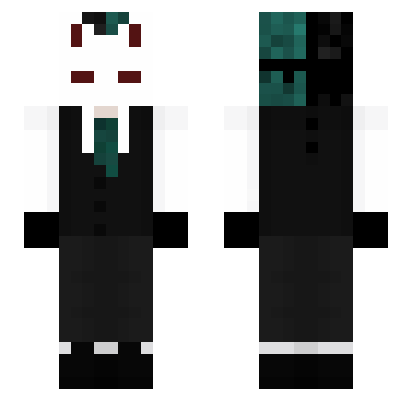 _Rav__ Minecraft skin, front and back view