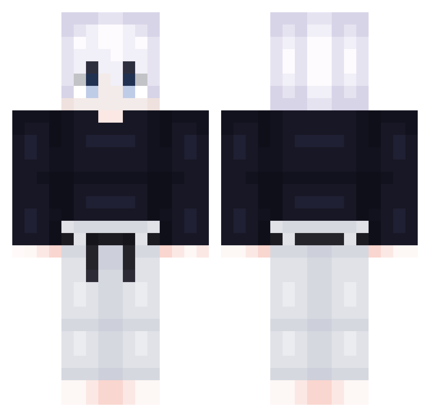 bo_chen Minecraft skin, front and back view