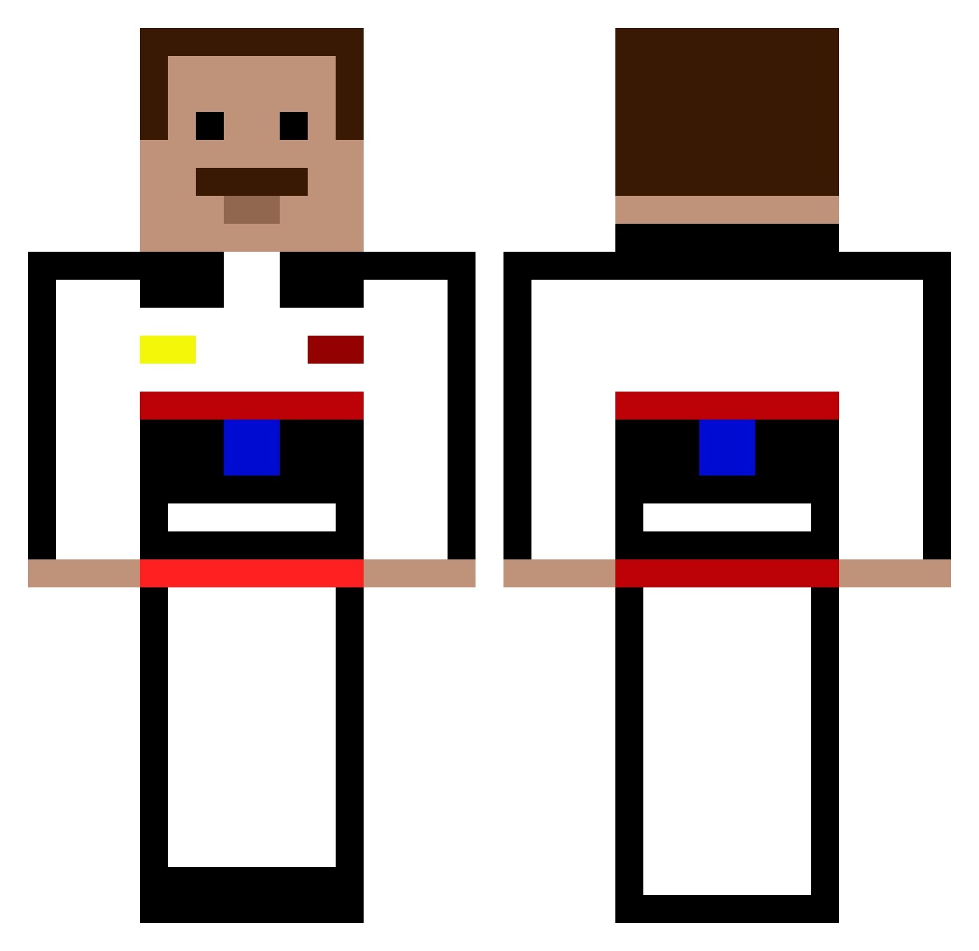 BeaNman1 - pedro Minecraft skin
