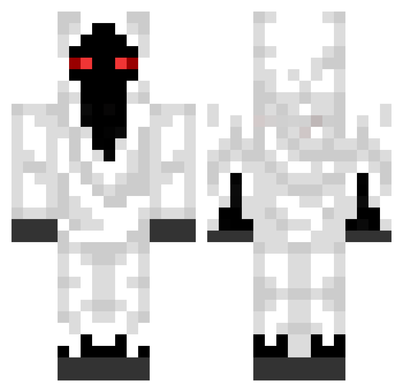 SlodkaSuzan98 Minecraft skin, front and back view