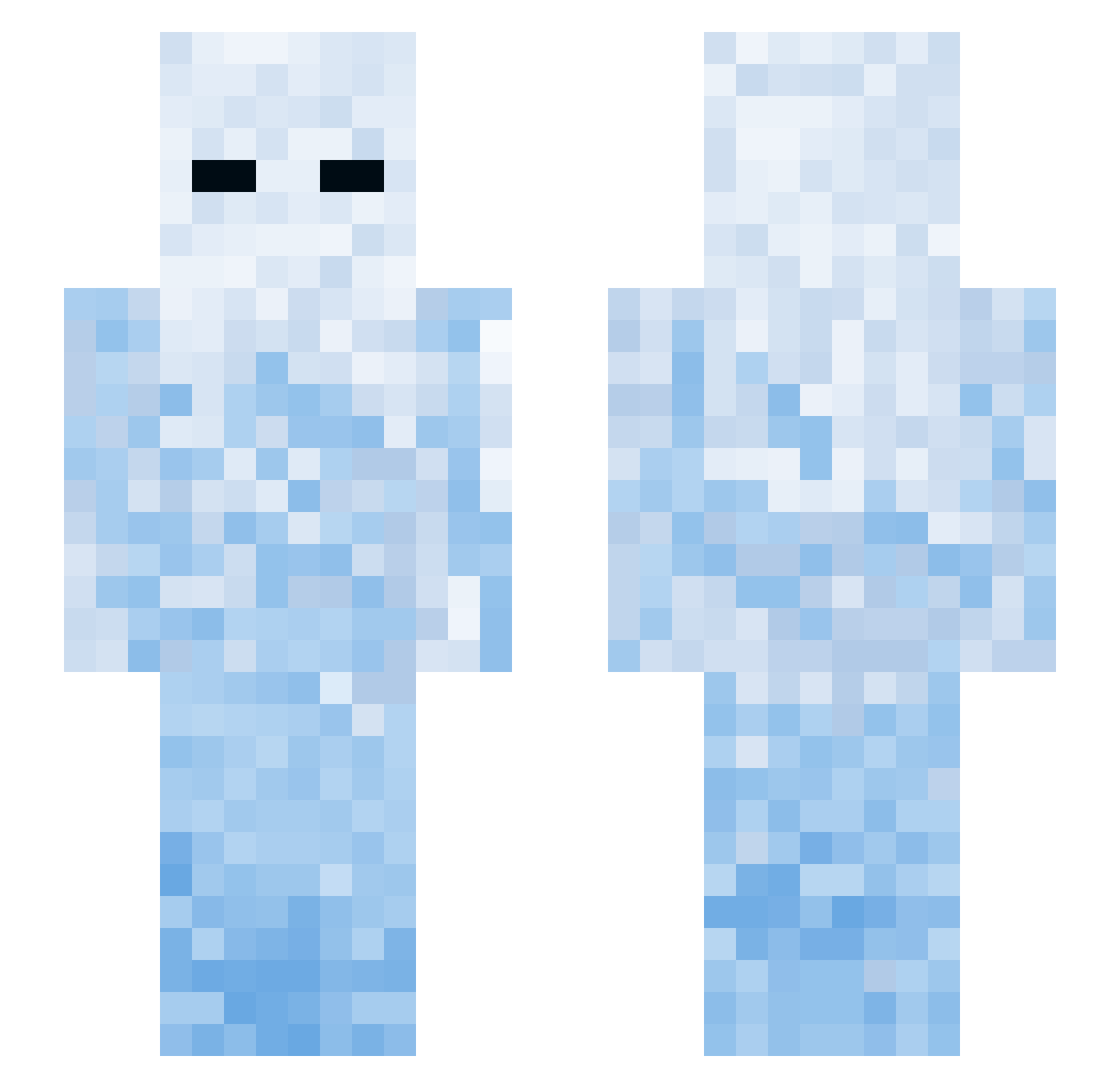 Suulo_23 Minecraft skin, front and back view