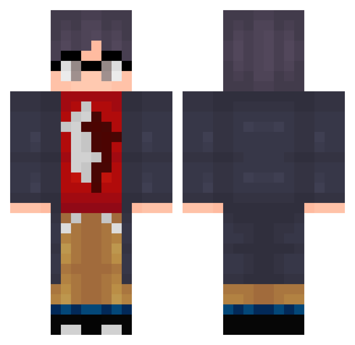 NeruOkami - clark kent Minecraft skin