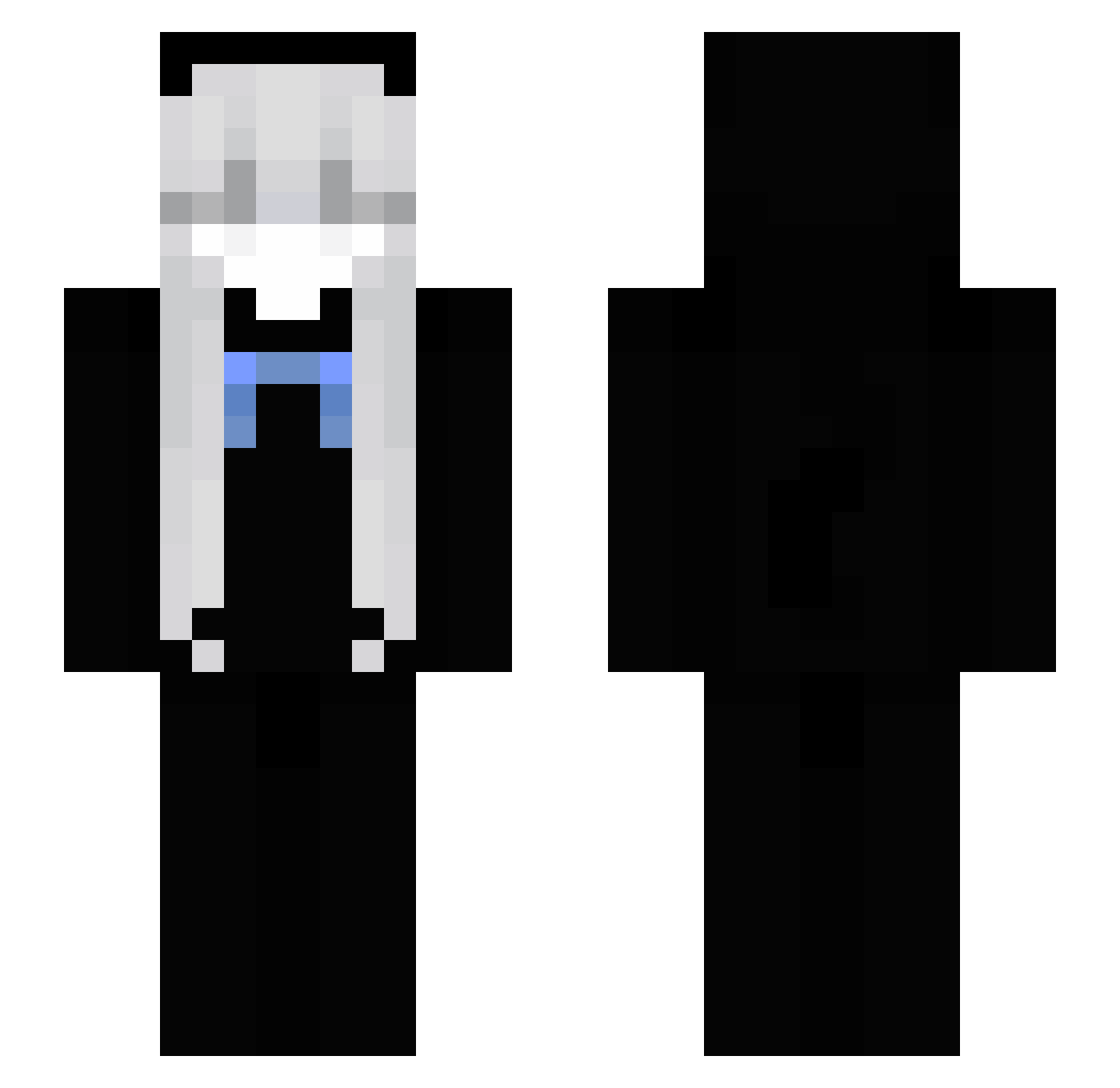 XDSzymon2137 Minecraft skin, front and back view