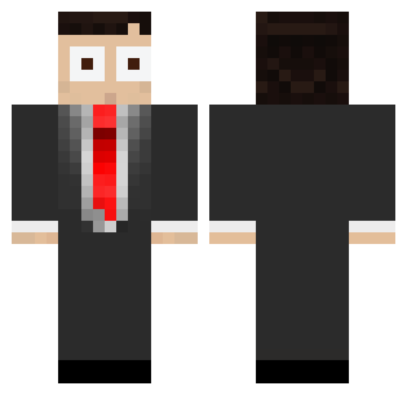 Lt_Dev Minecraft skin, front and back view