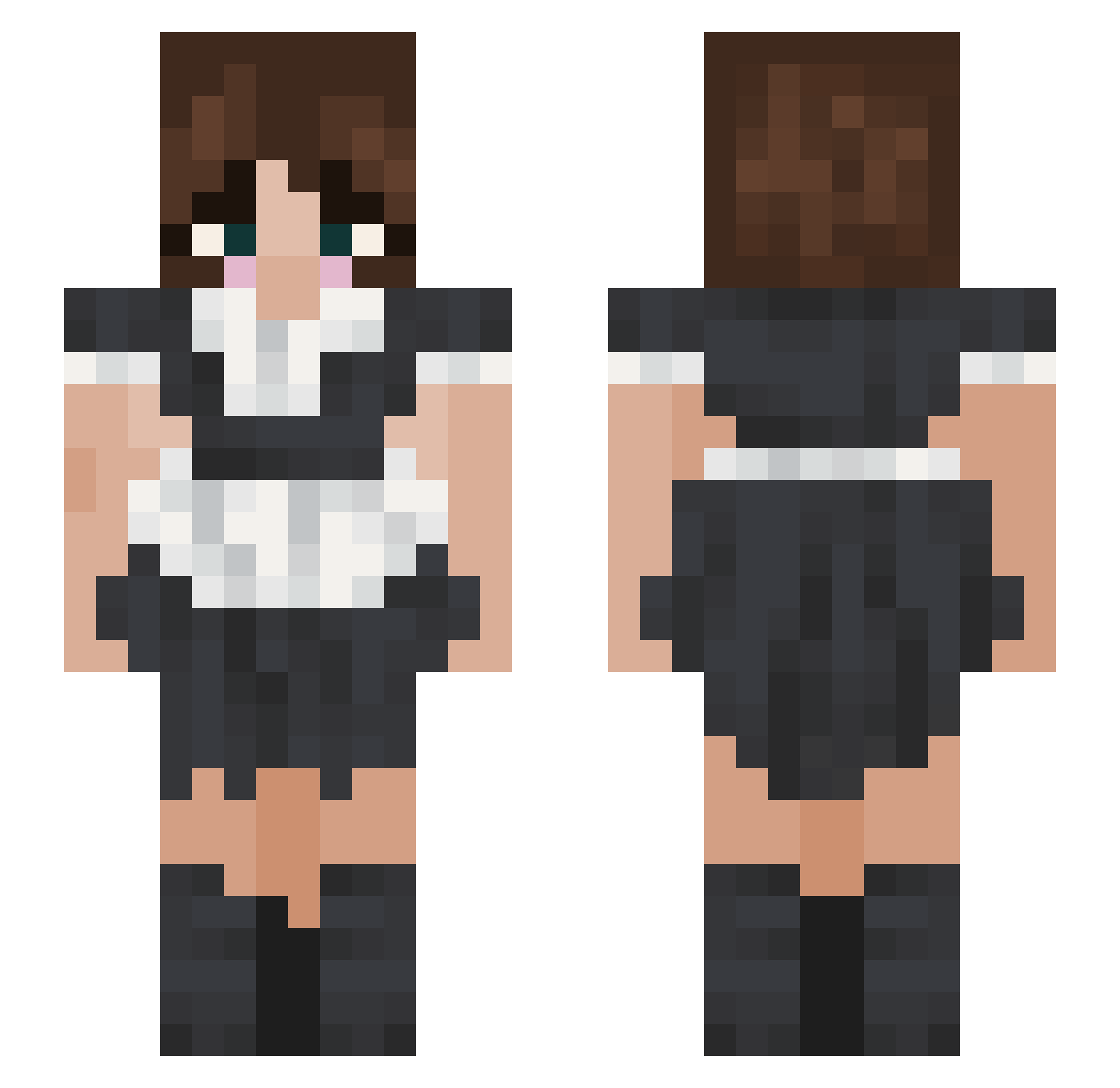 _Dmas Minecraft skin, front and back view