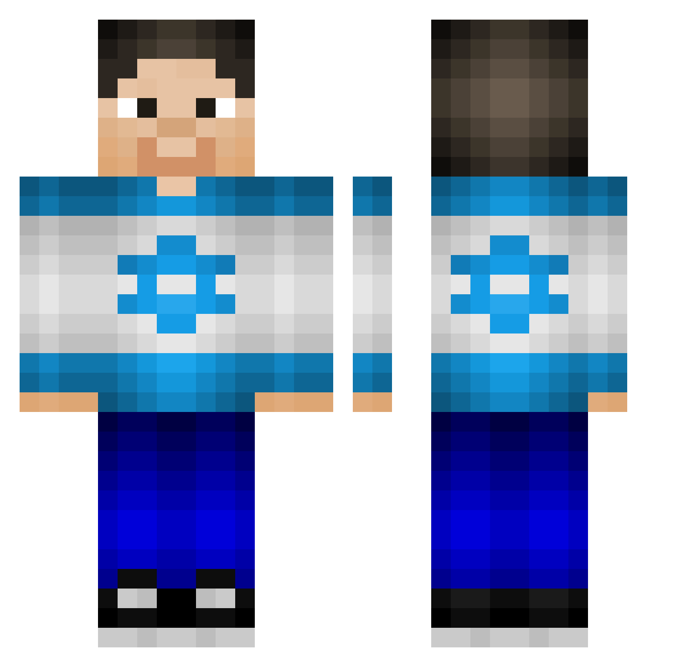 itz_walli Minecraft skin, front and back view