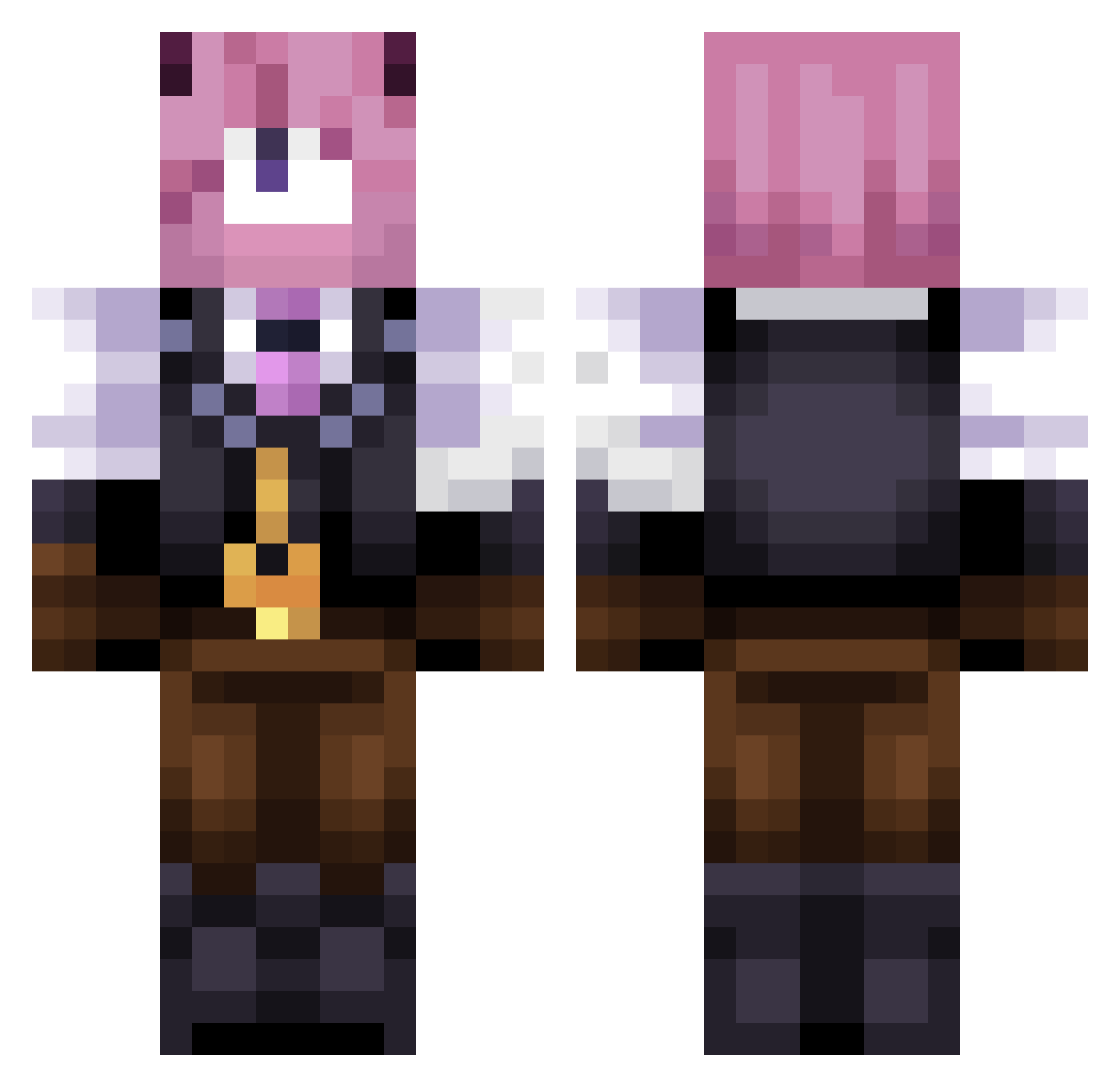 Elos_Elorien_so Minecraft skin, front and back view