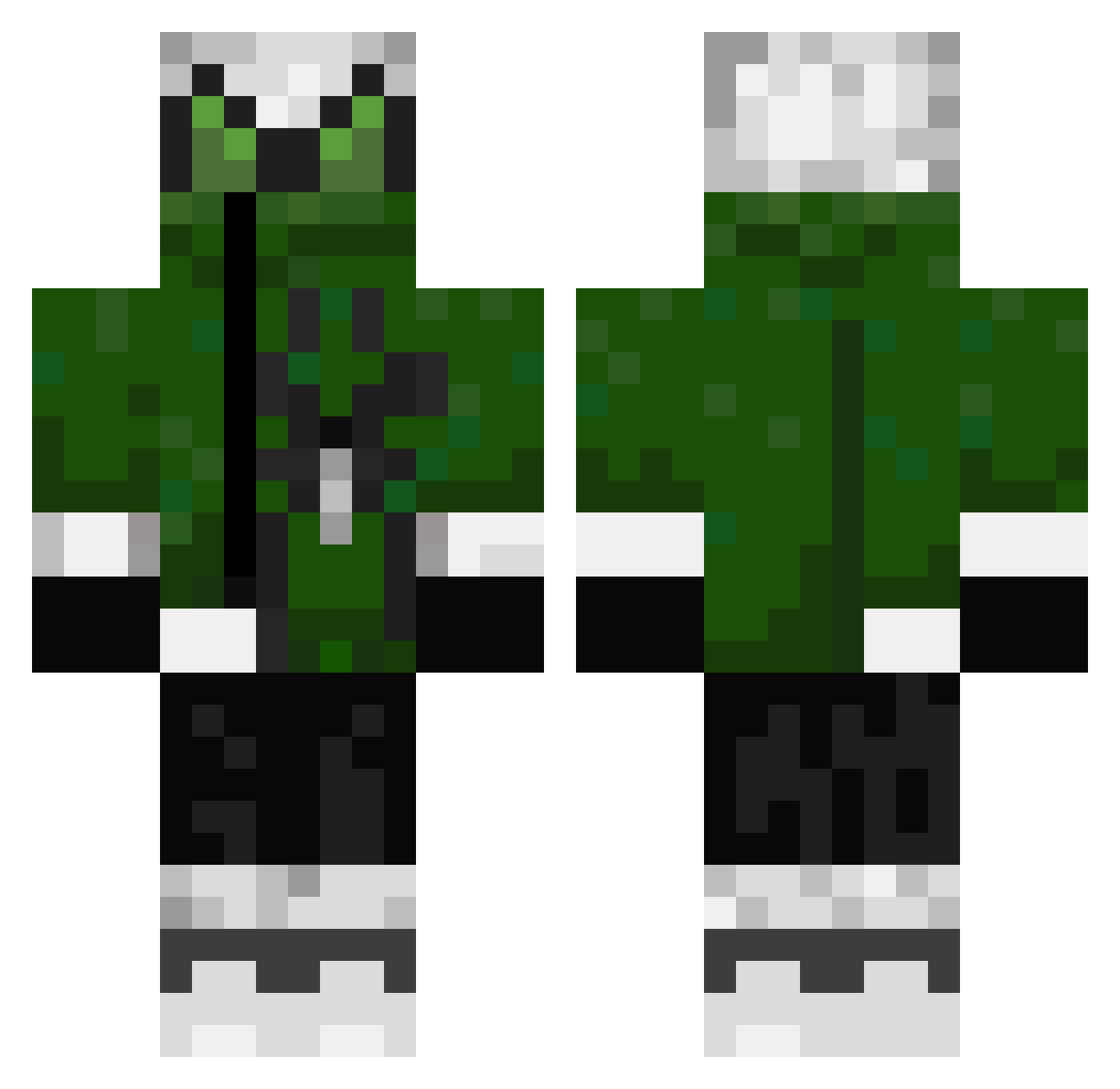 _egne_ Minecraft skin, front and back view