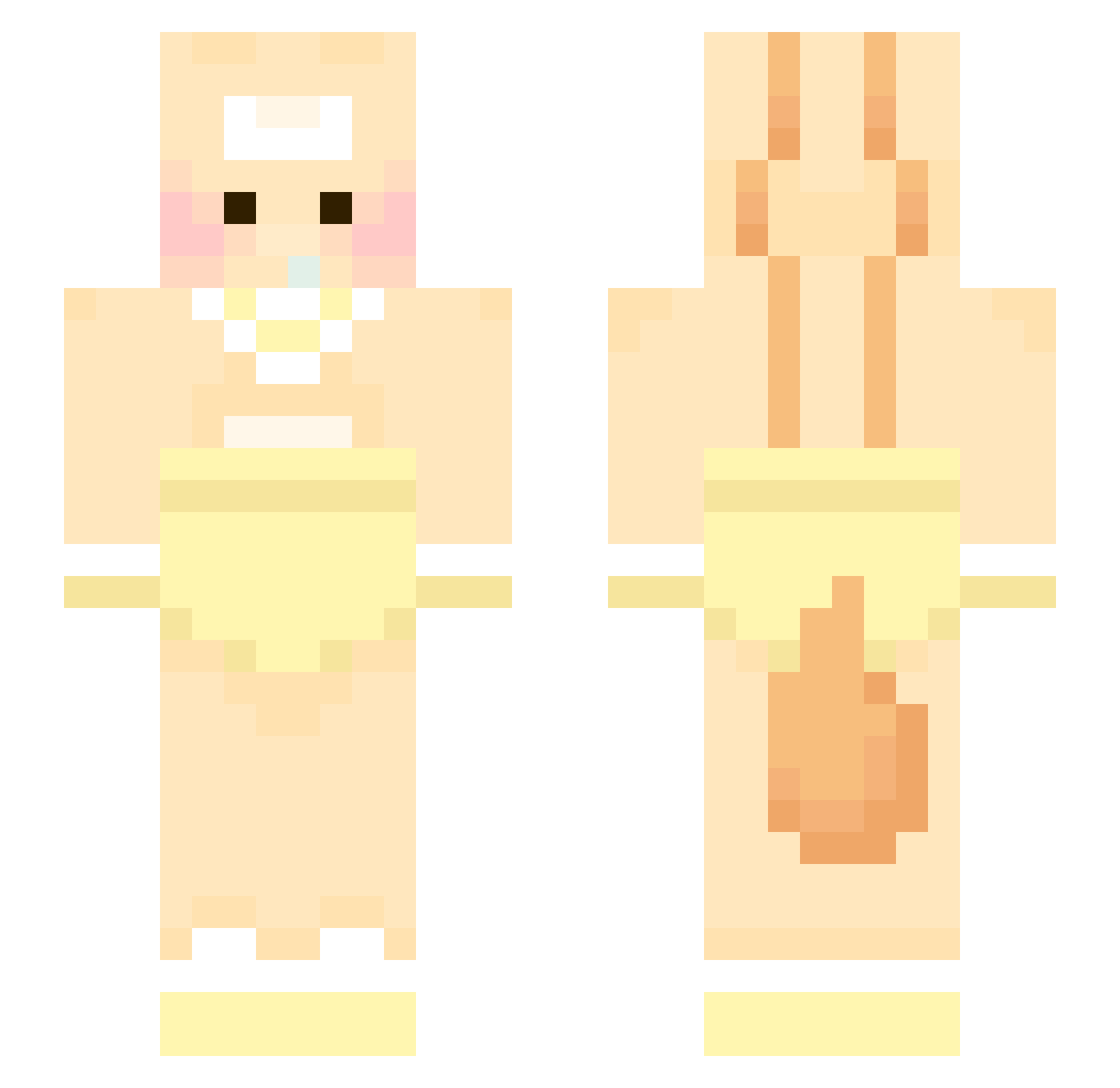 Dalwi_ Minecraft skin, front and back view