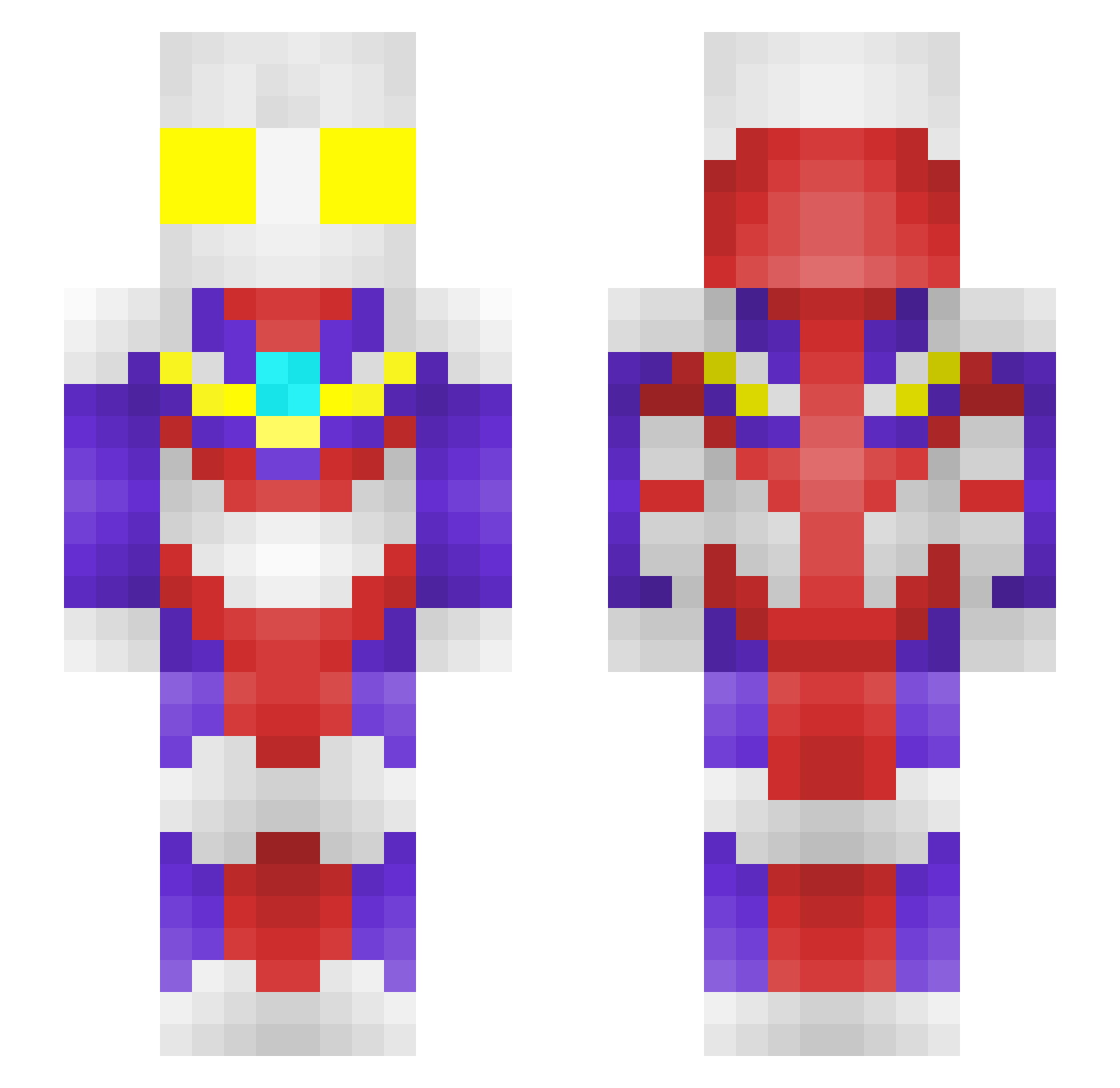 __s1mple_ Minecraft skin, front and back view