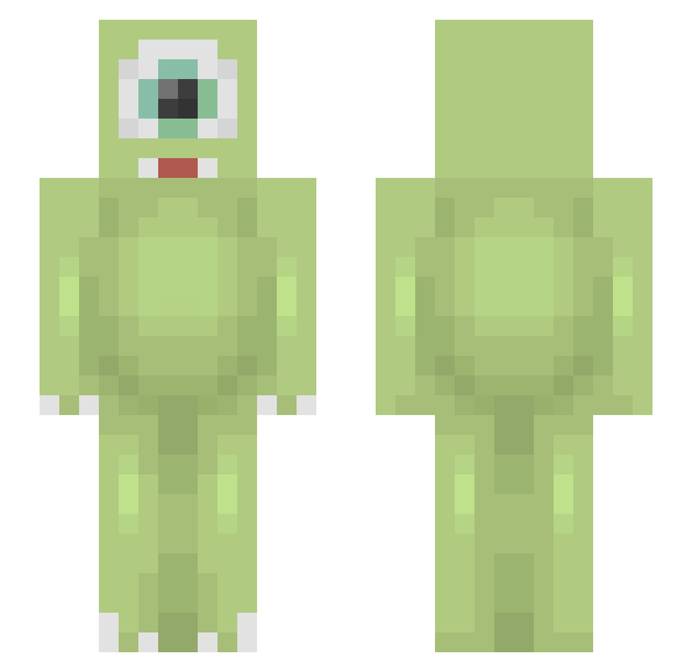 SPEEDCR17 Minecraft skin, front and back view