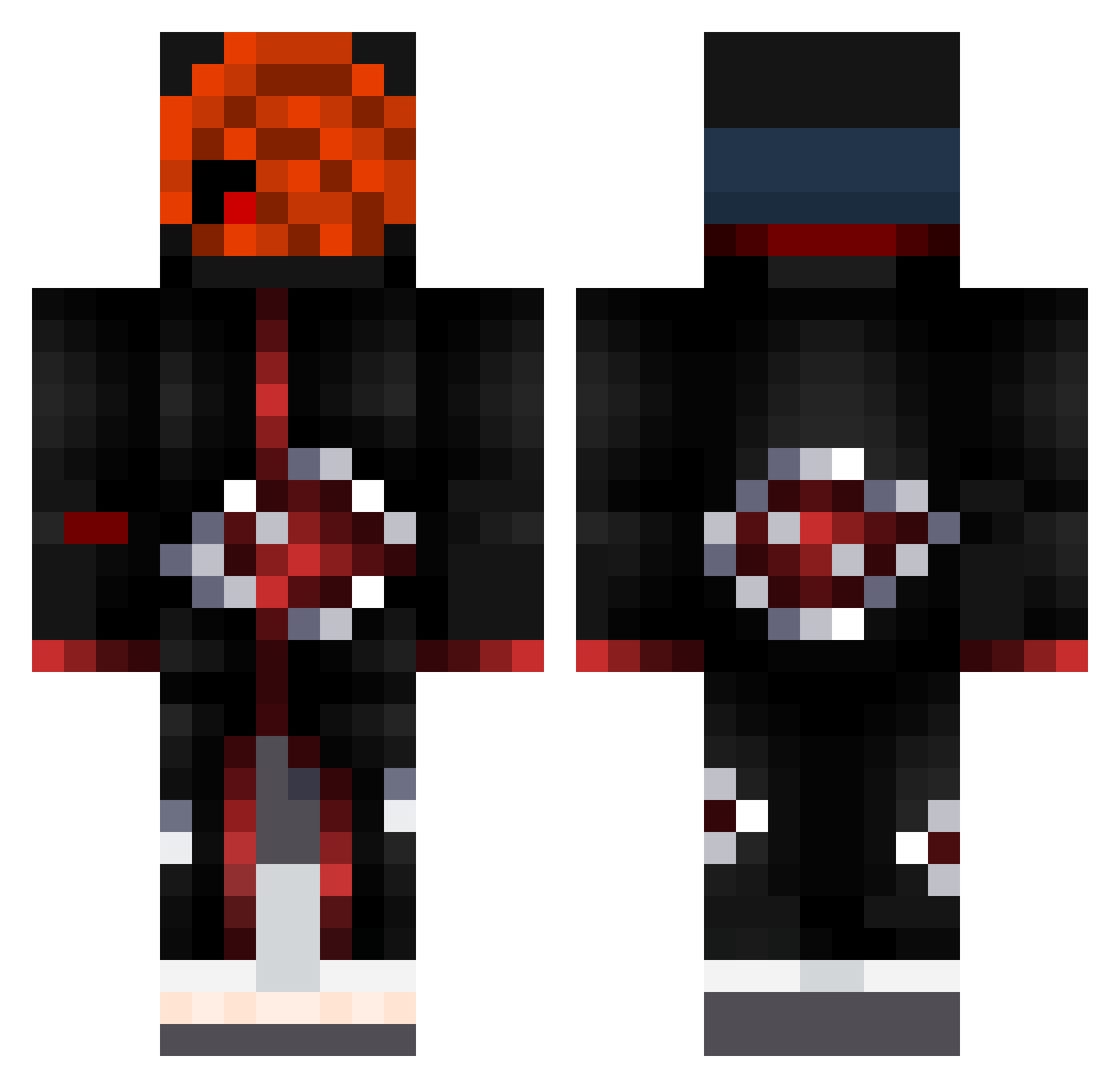 shiBong_ Minecraft skin, front and back view