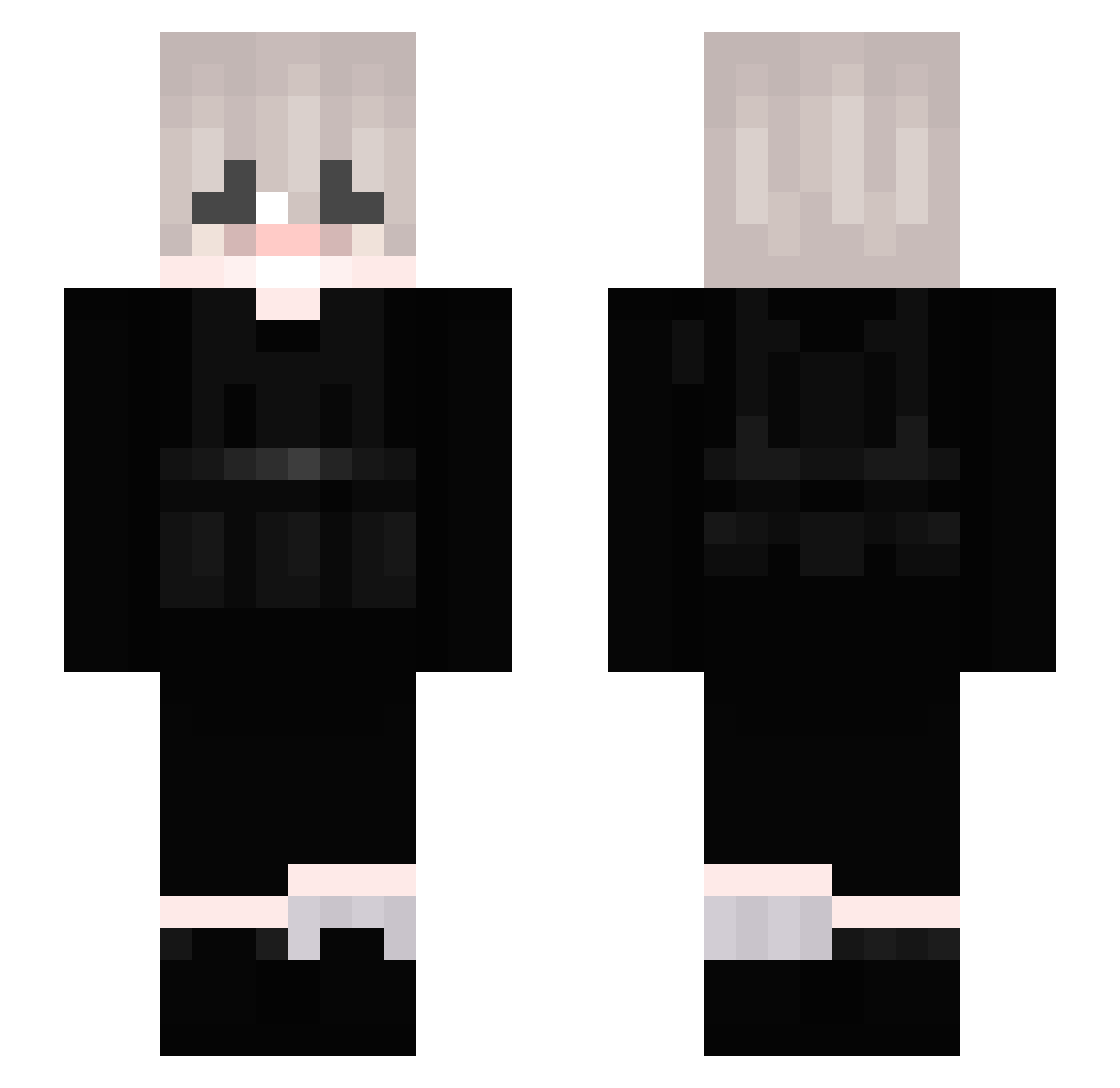 maciekakzaciek11 Minecraft skin, front and back view