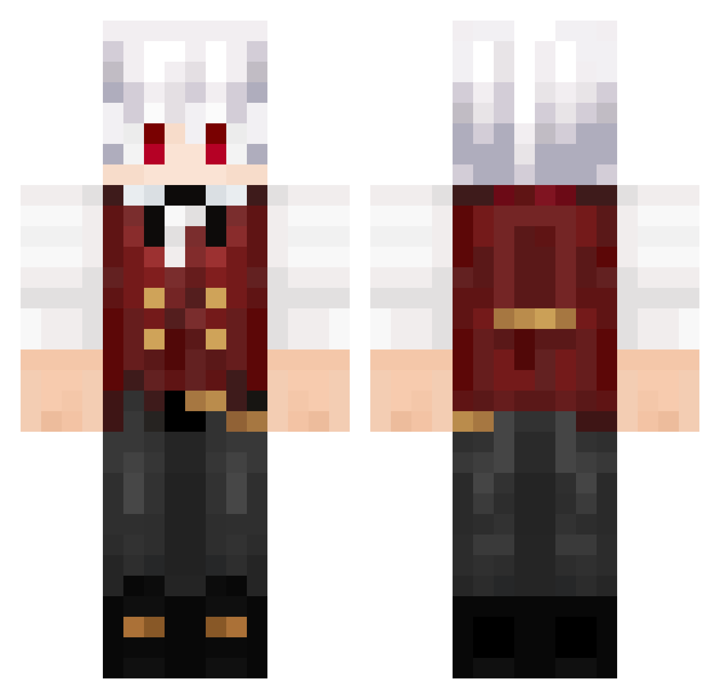 BakhaKi - danmachi Minecraft skin