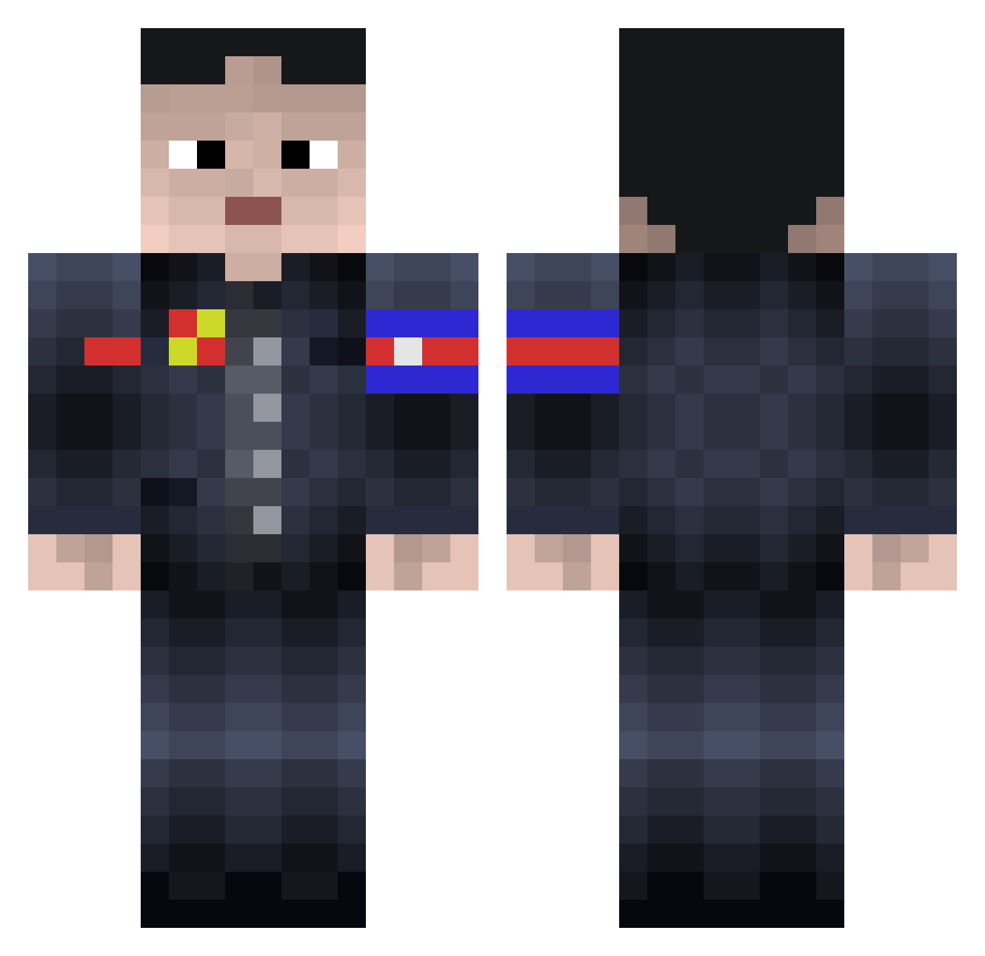 pedro_cotrim Minecraft skin, front and back view