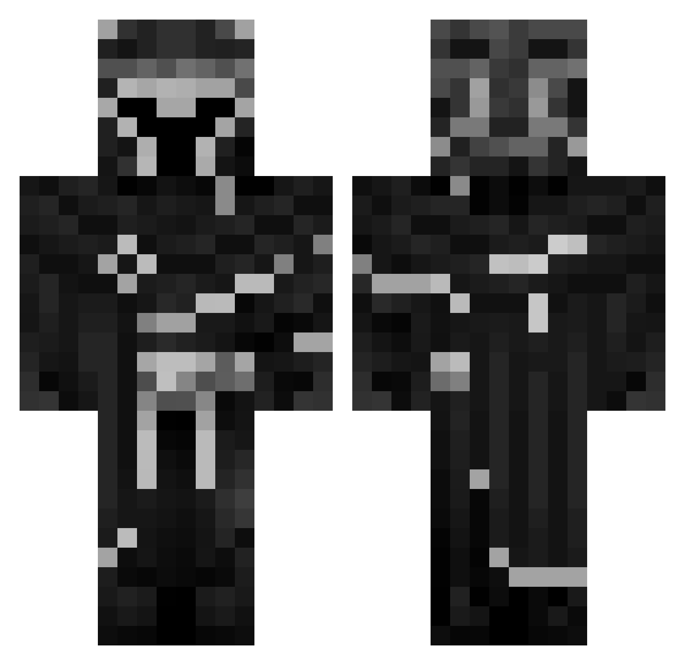 V3SICUL4_VIP3RS Minecraft skin, front and back view