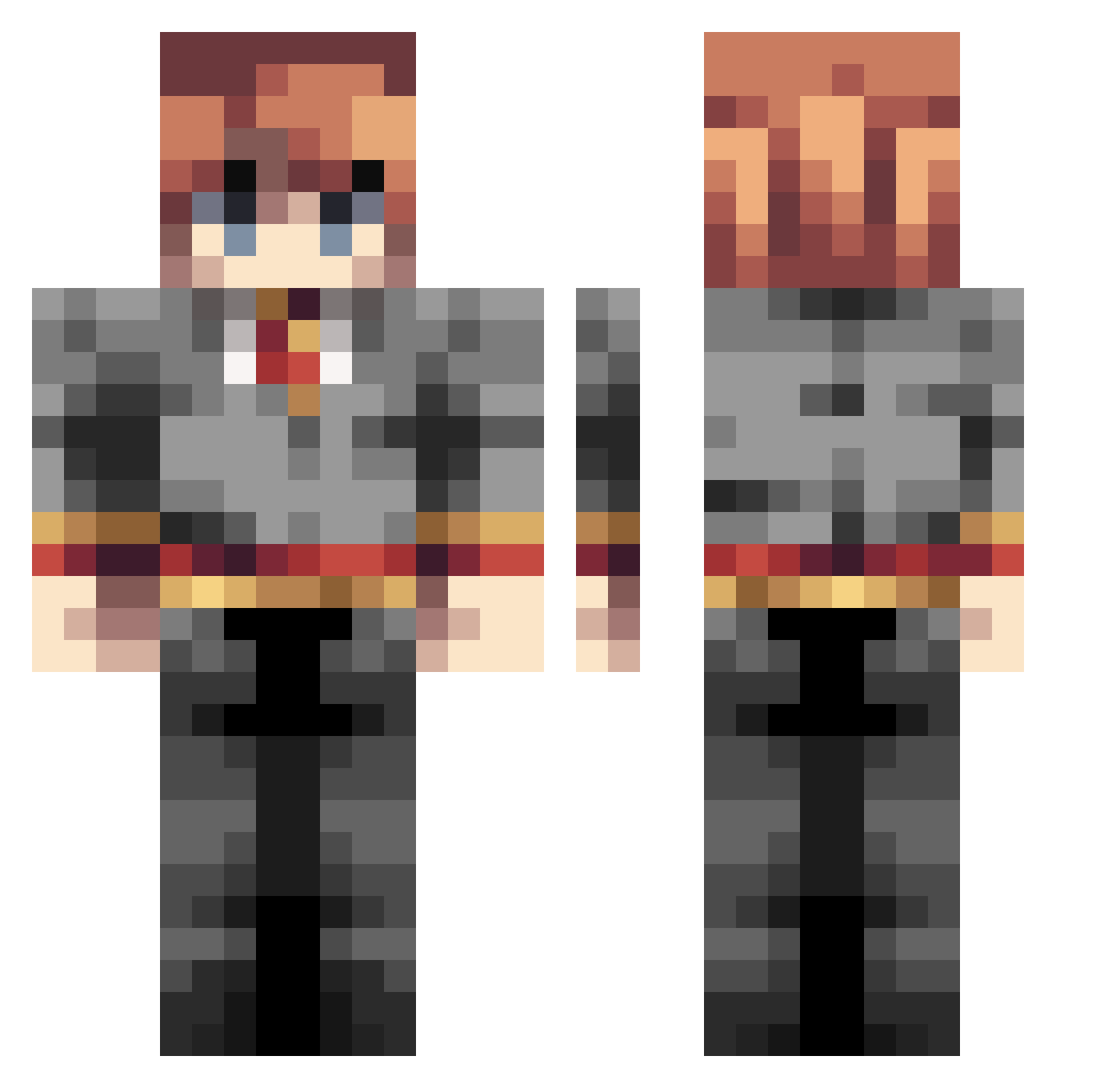 WolfBrothers - hogwarts uniform Minecraft skin