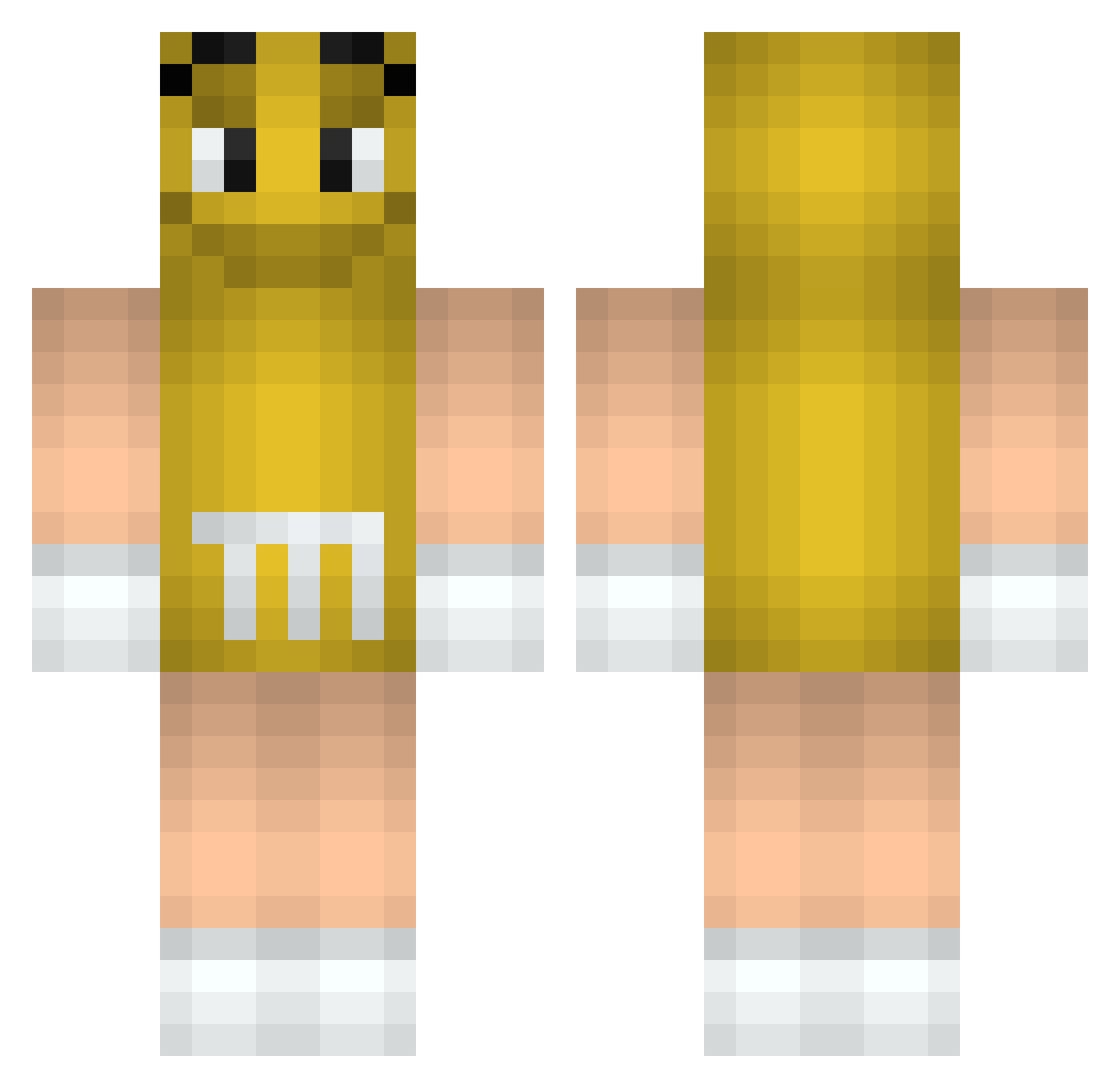 OdessaBoiii - yellow m&m Minecraft skin