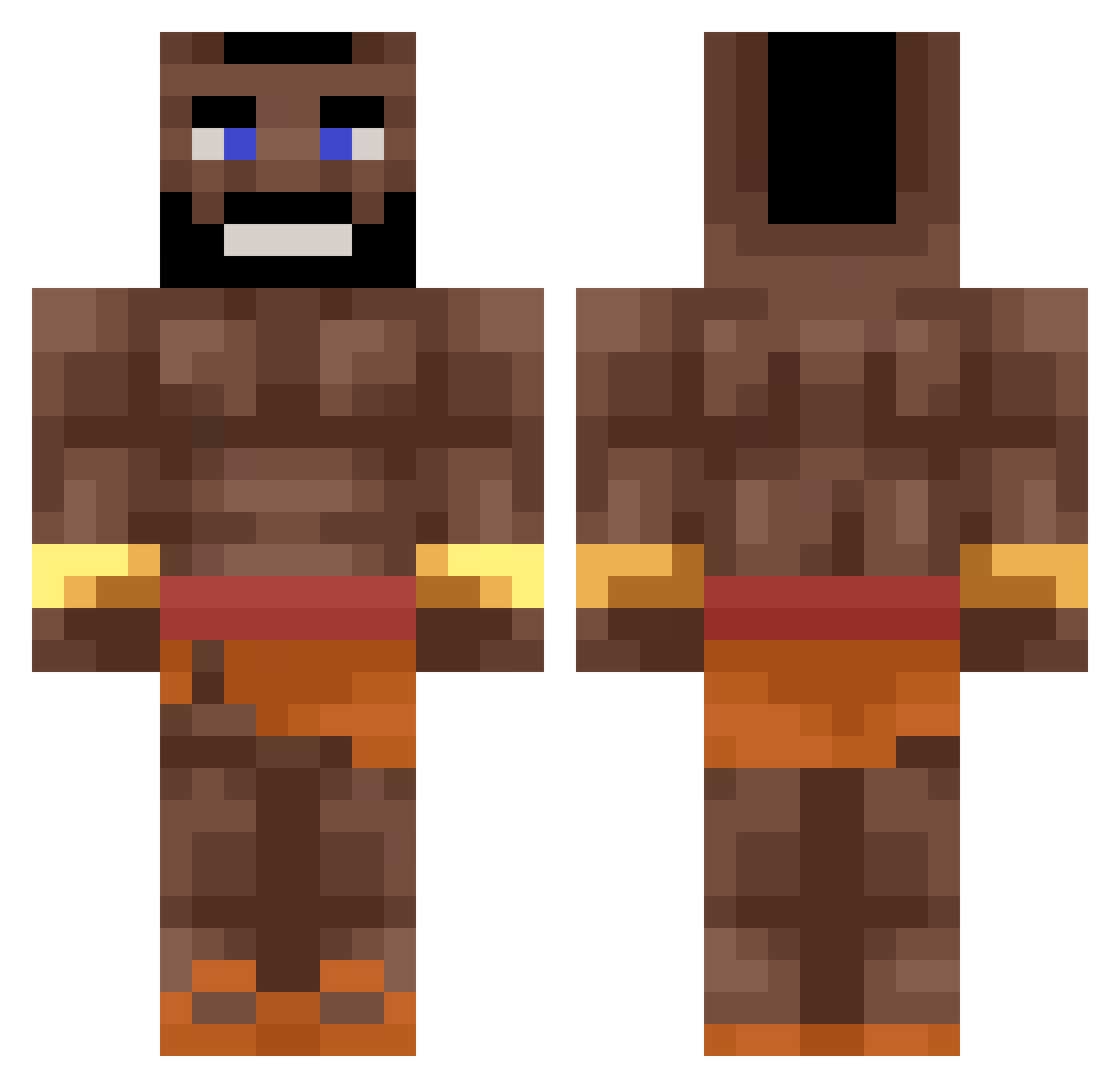 _SVARRE_ Minecraft skin, front and back view