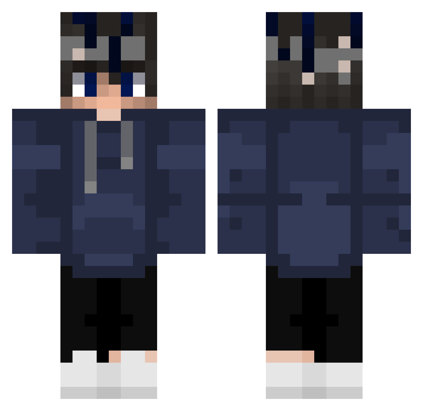 TazzL_ Minecraft skin, front and back view