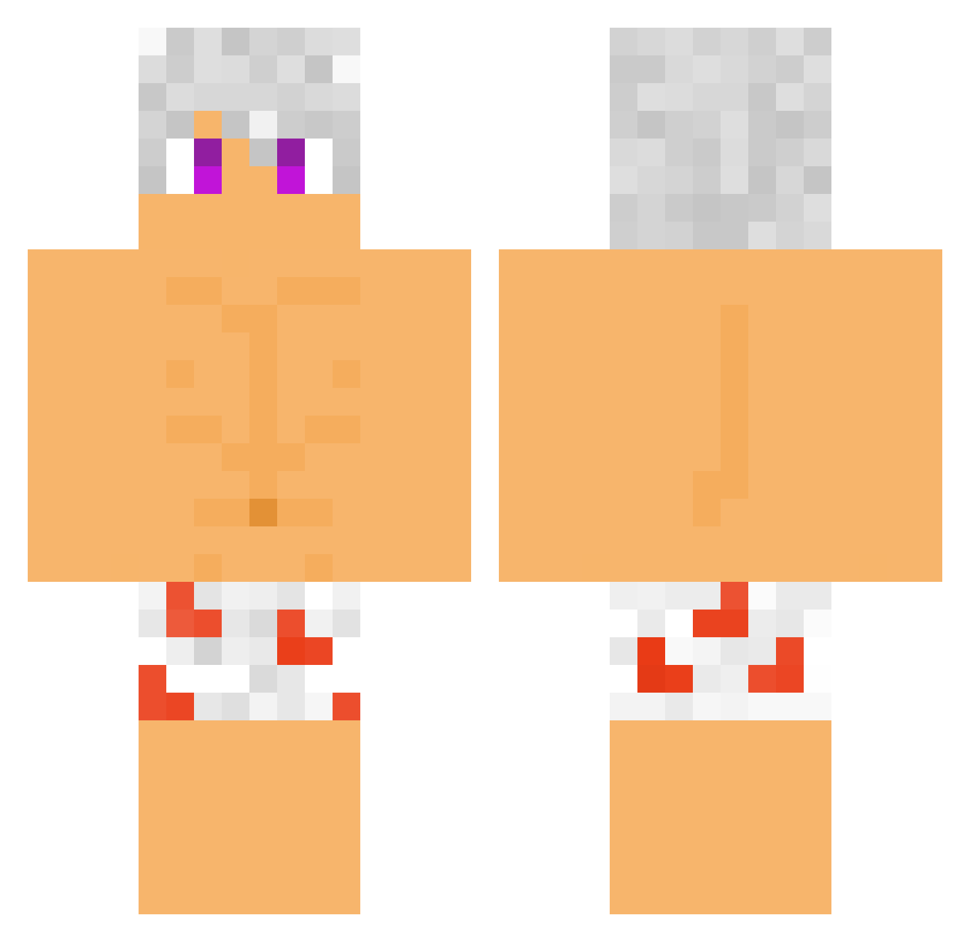 jotazz1 Minecraft skin, front and back view