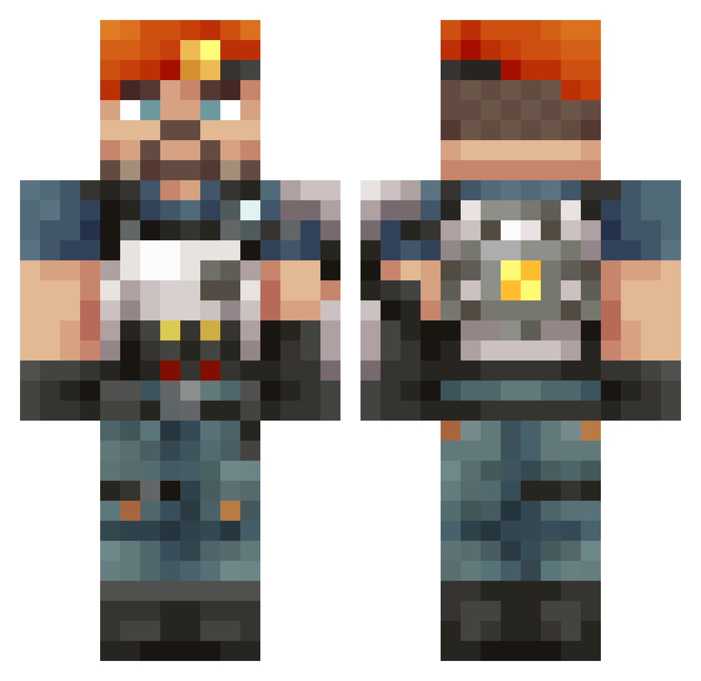 openuptheskye - soldier 76 Minecraft skin