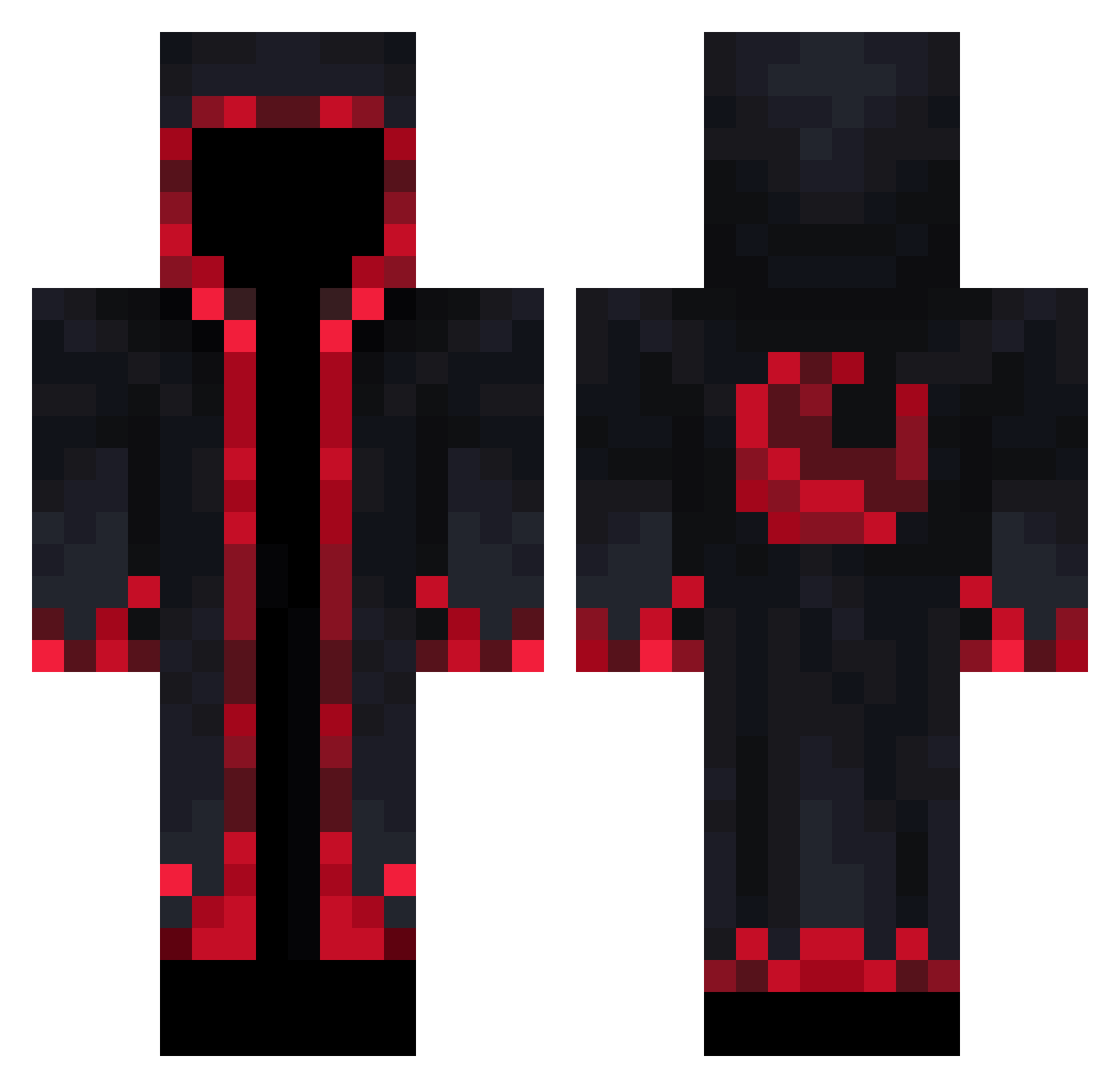 lucas0678 Minecraft skin, front and back view