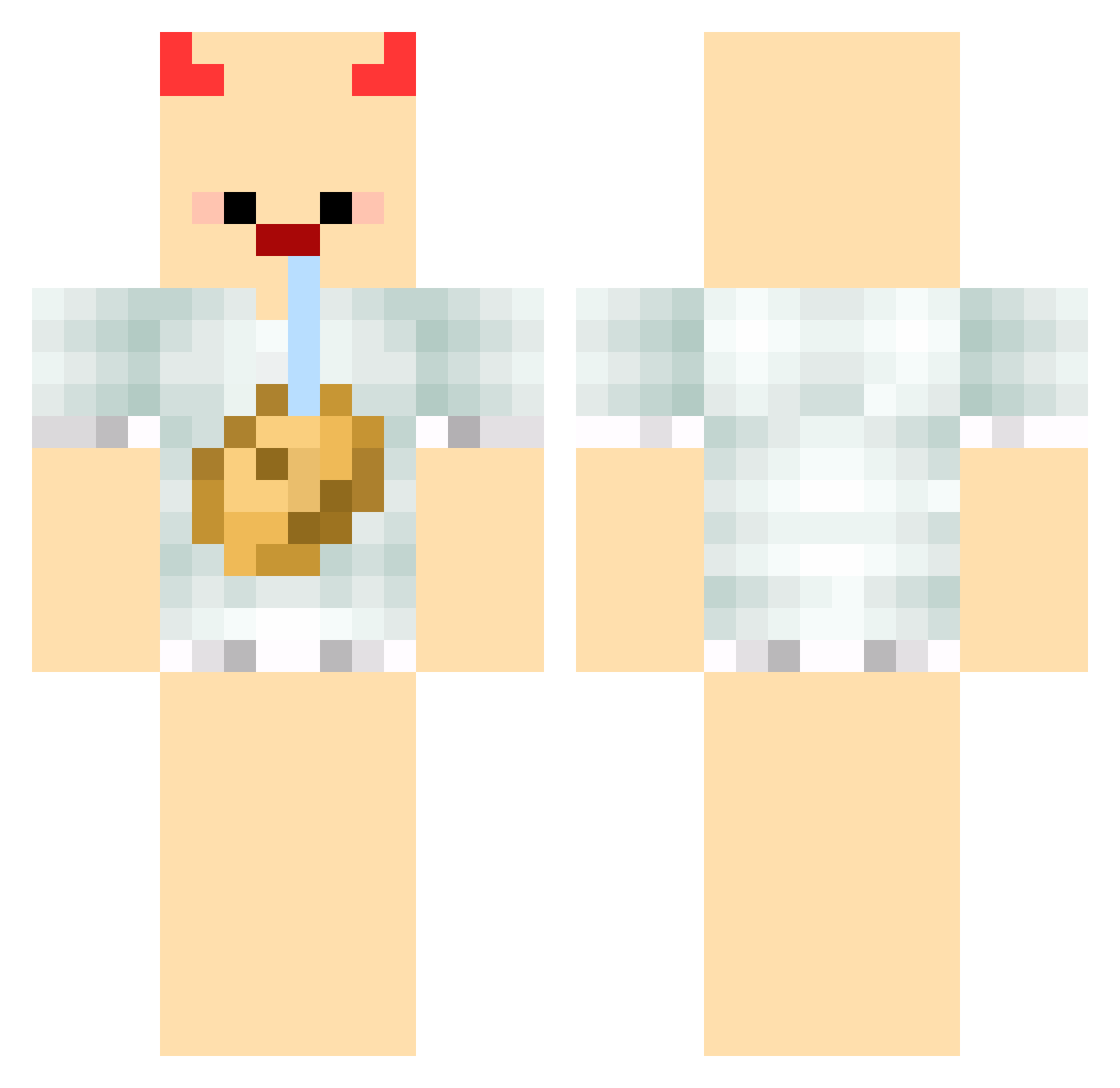 babo_927 Minecraft skin, front and back view