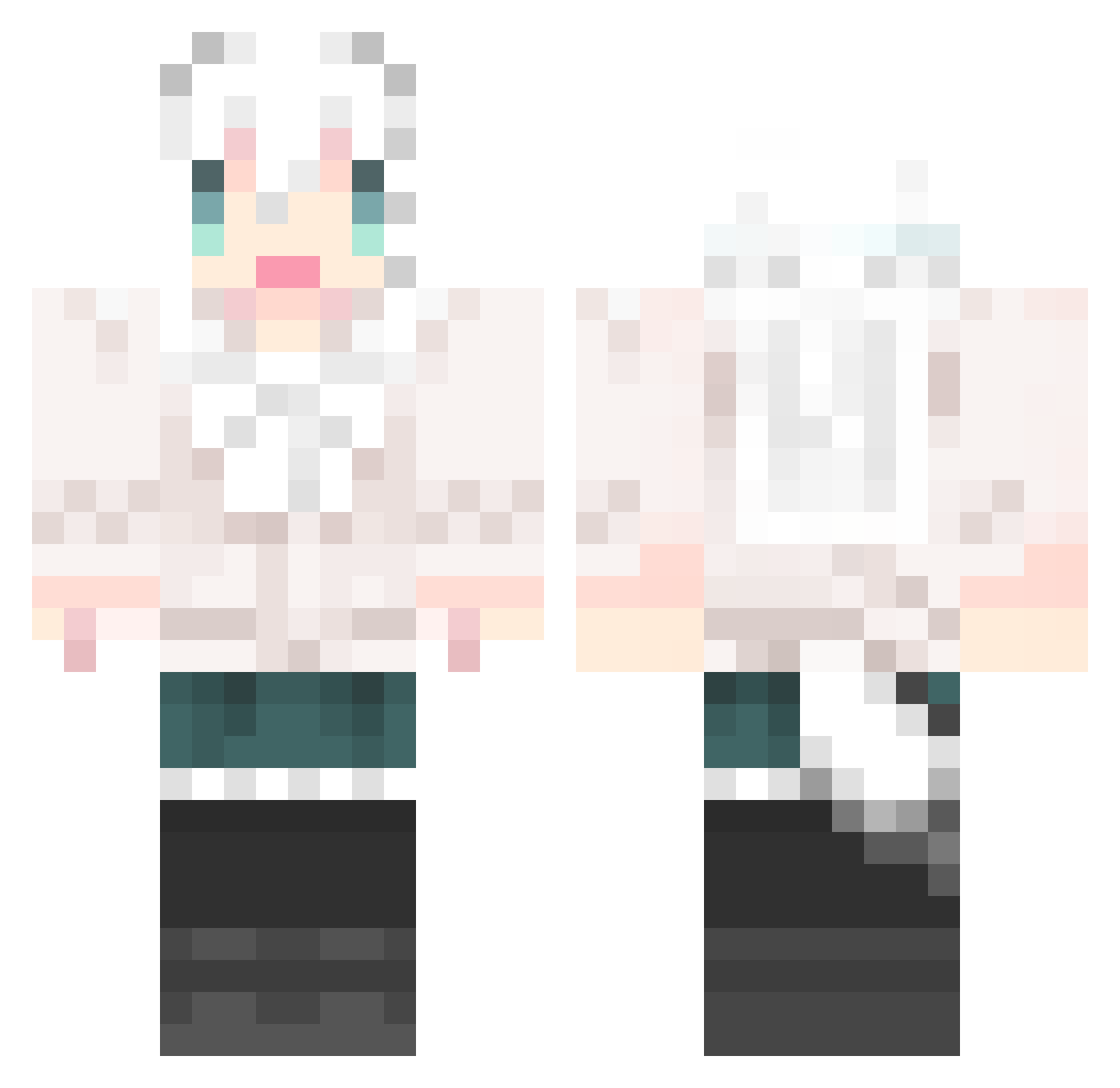 Lord_Windblade Minecraft skin, front and back view