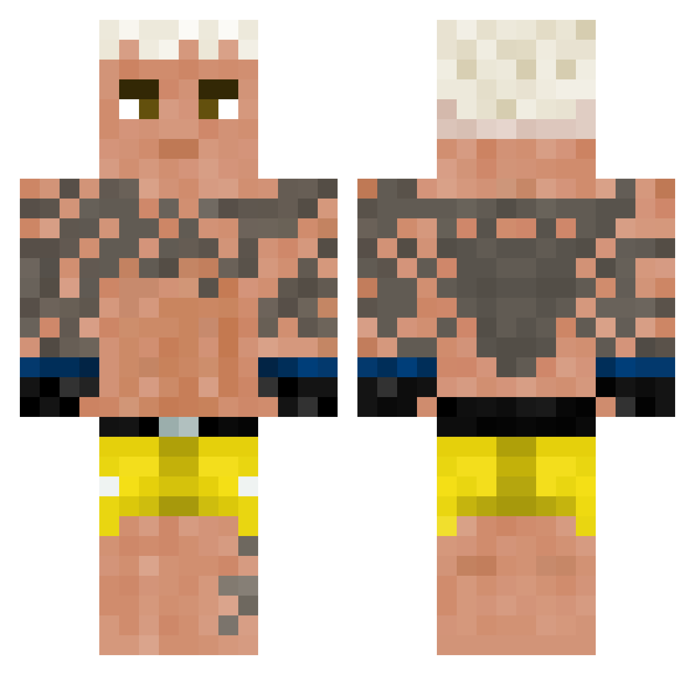 _tentra_ Minecraft skin, front and back view