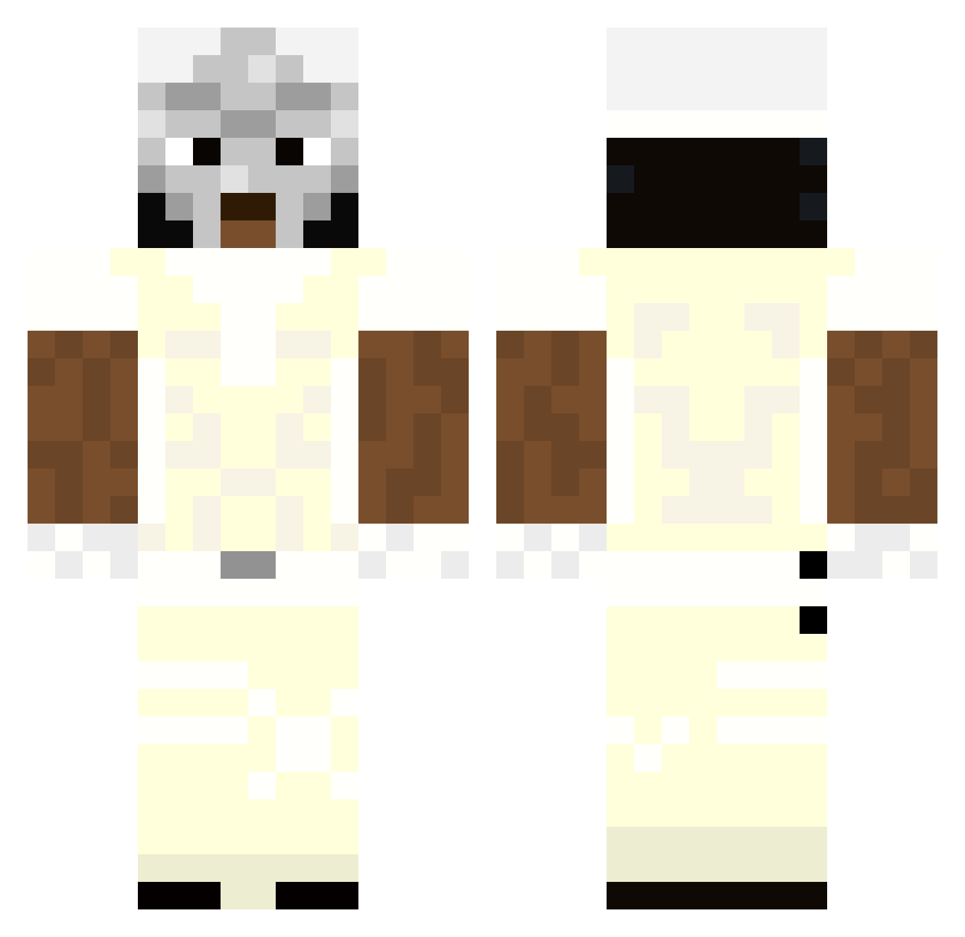 FORMULA_JOEL Minecraft skin, front and back view
