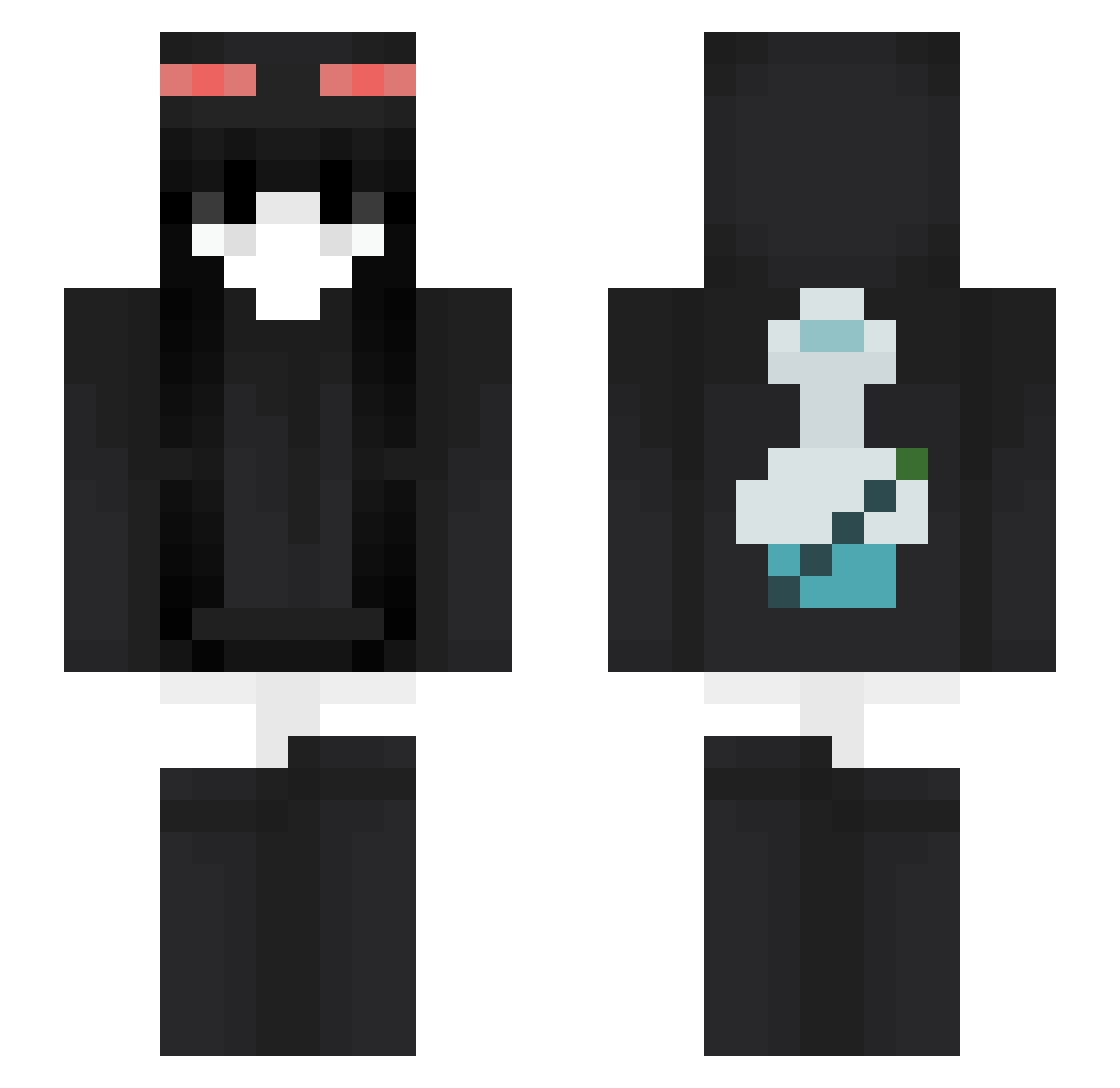 R0Z_E Minecraft skin, front and back view