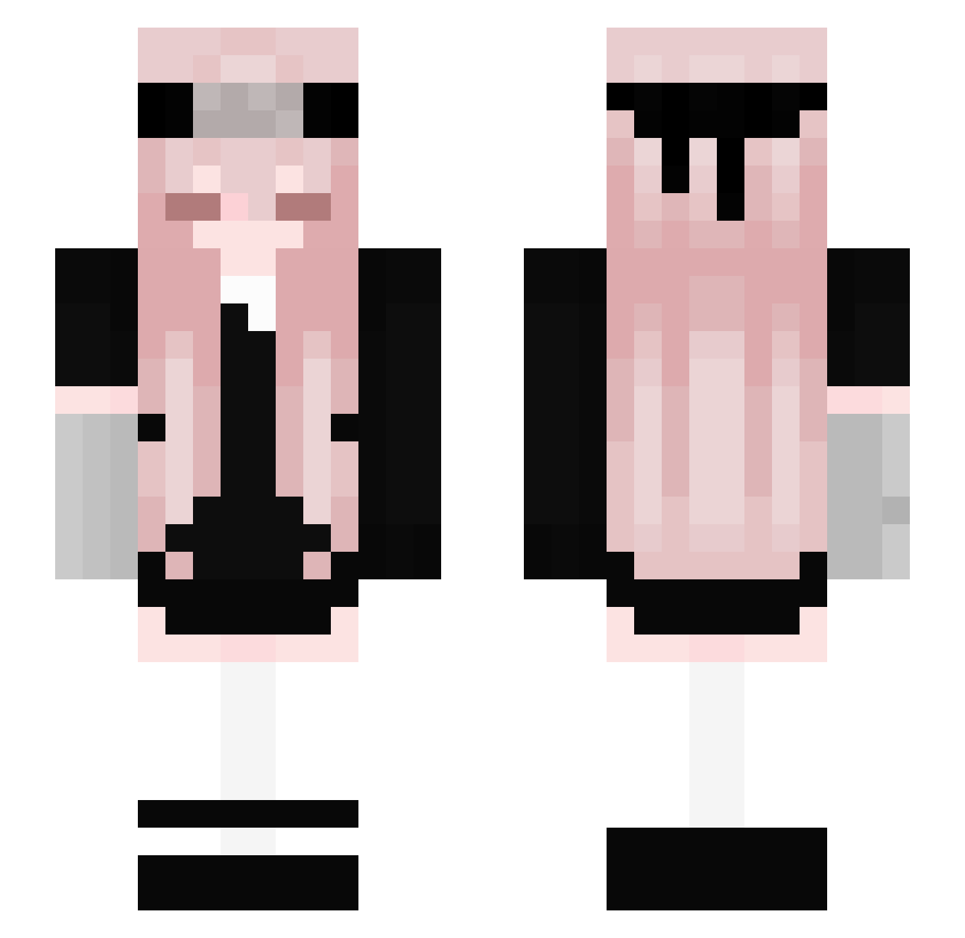 kidney_03 Minecraft skin, front and back view