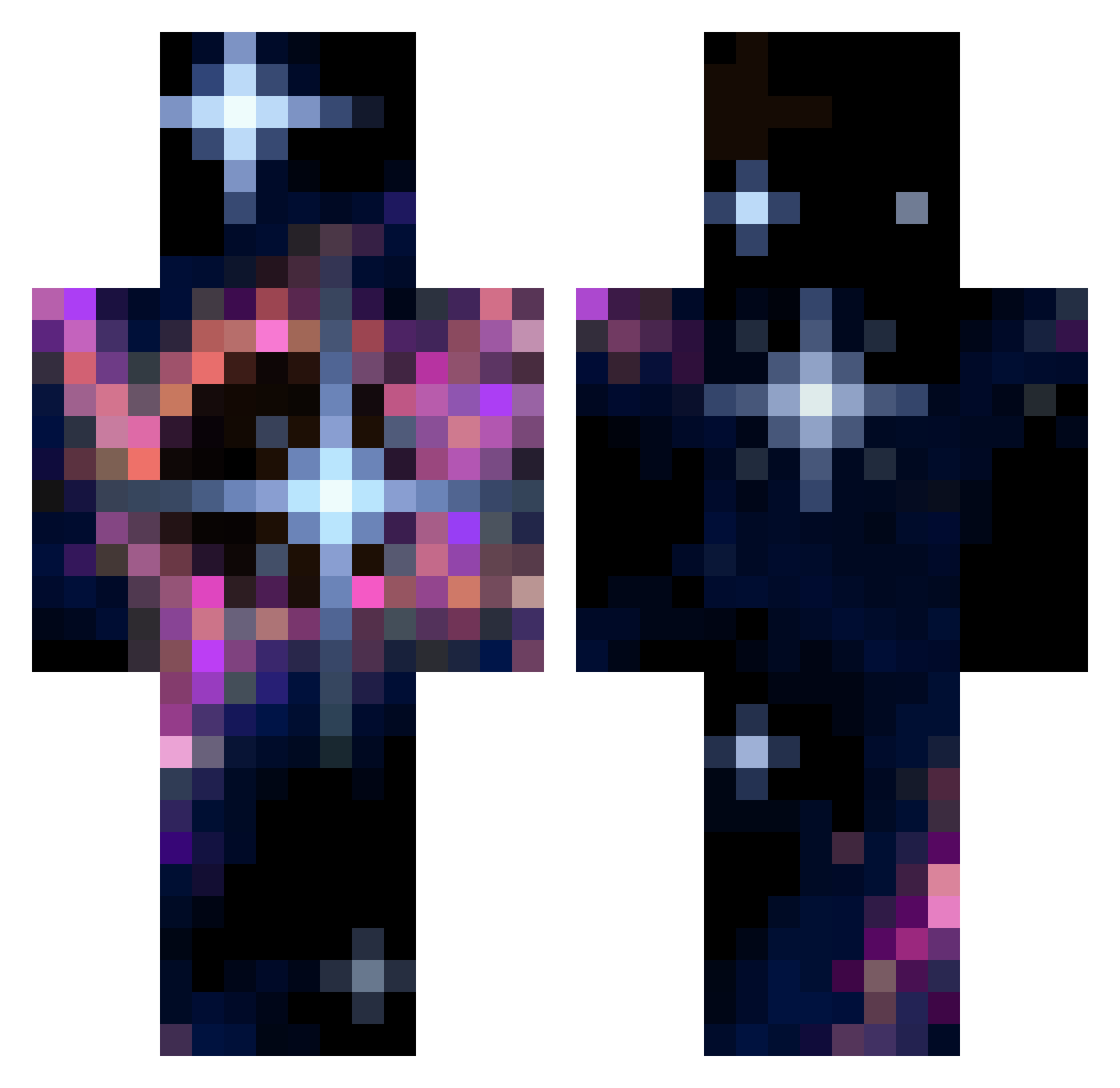 albertepstinkirk Minecraft skin, front and back view