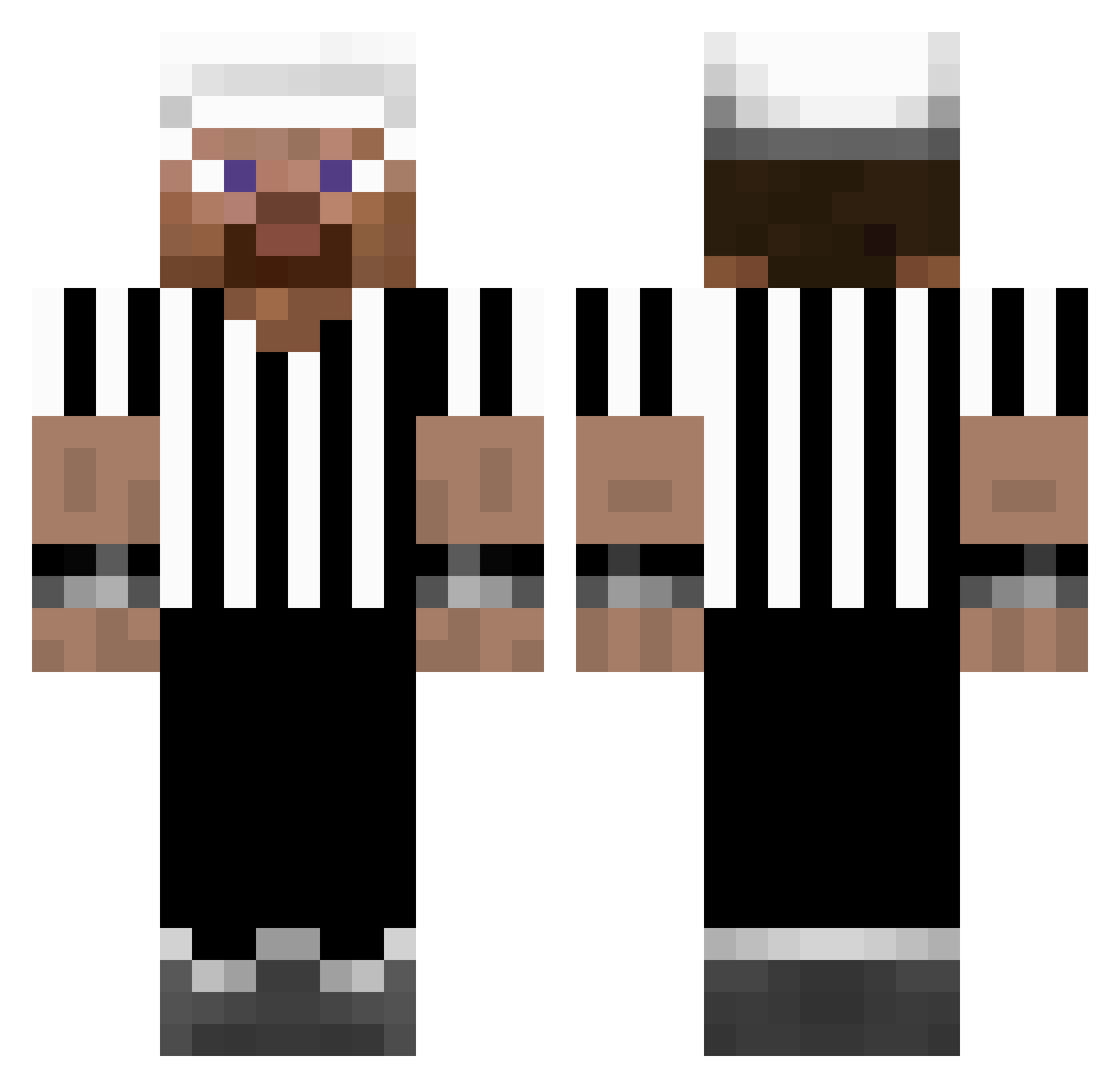 FAruFafAruFa Minecraft skin, front and back view