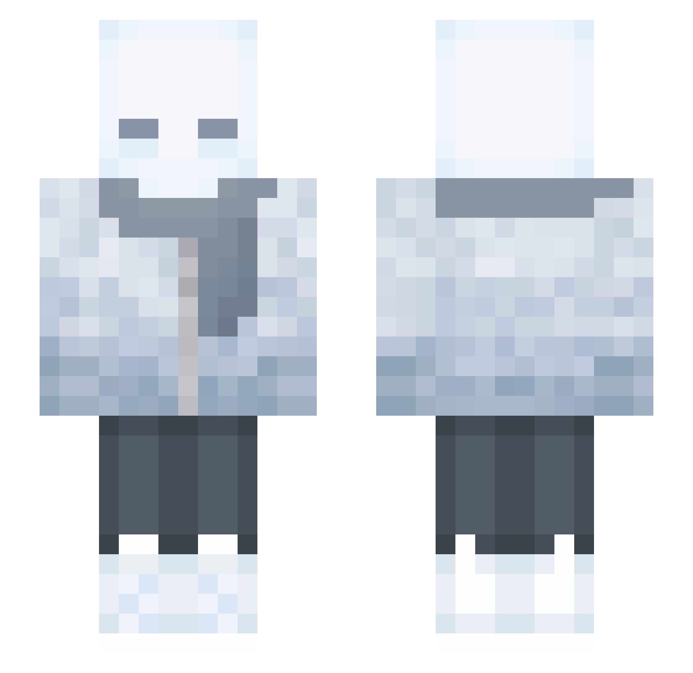 FifaWorldCup2026 Minecraft skin, front and back view