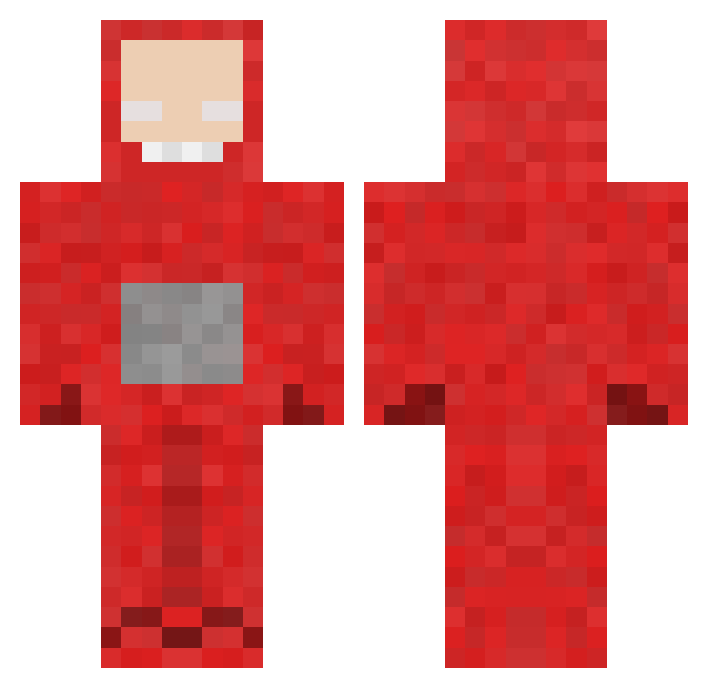 nachochipnig69 Minecraft skin, front and back view